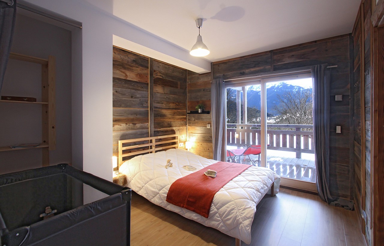 Alpe d'Huez Location Chalet Luxe Siraph Chambre