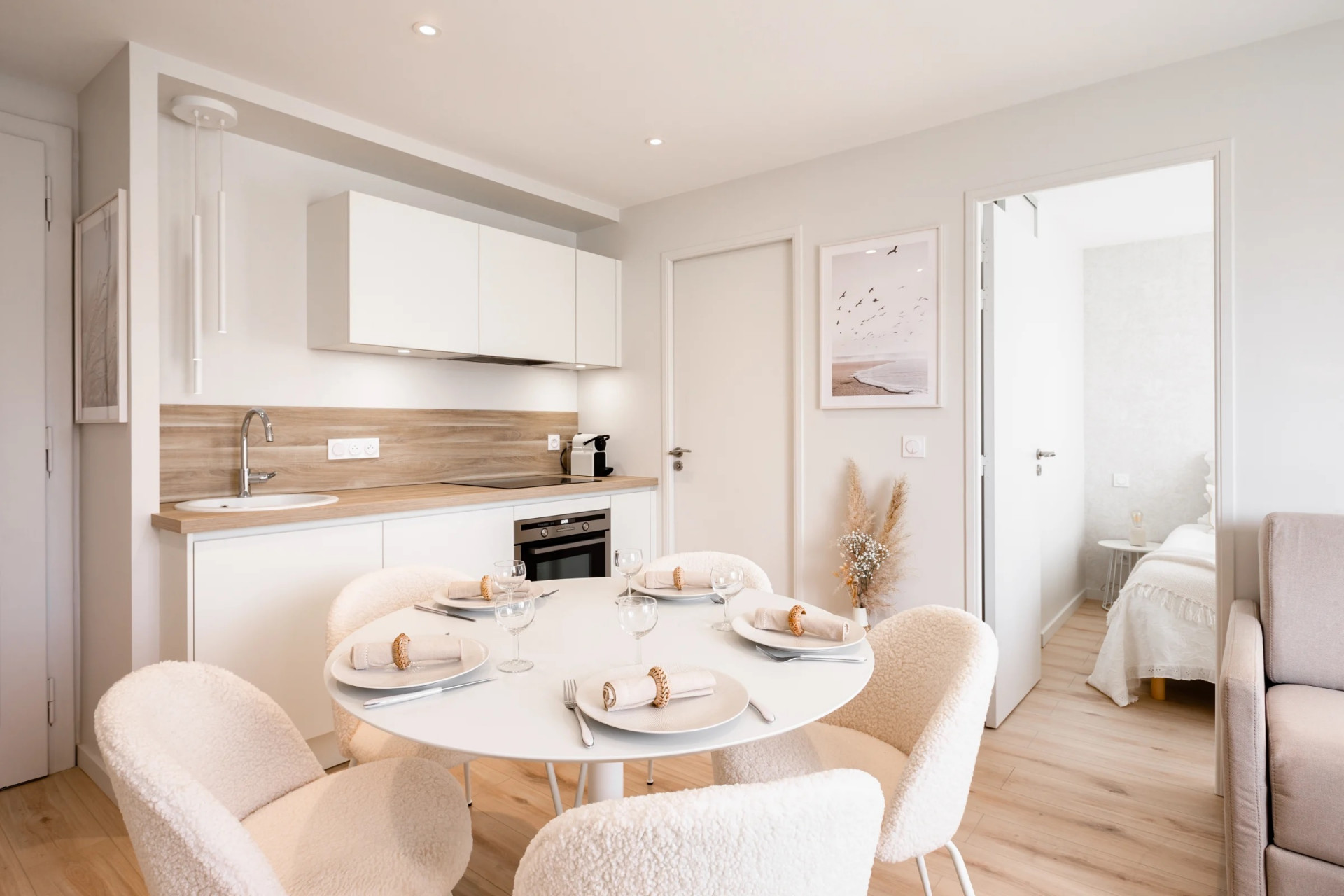 Annecy Location Appartement Dans Résidence Luxe Starite Cuisine