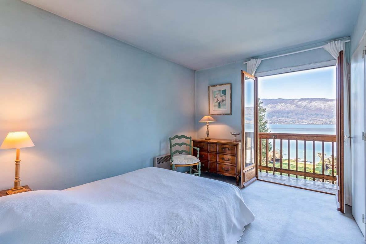 Annecy Location Villa Luxe Howlate Chambre Vue 