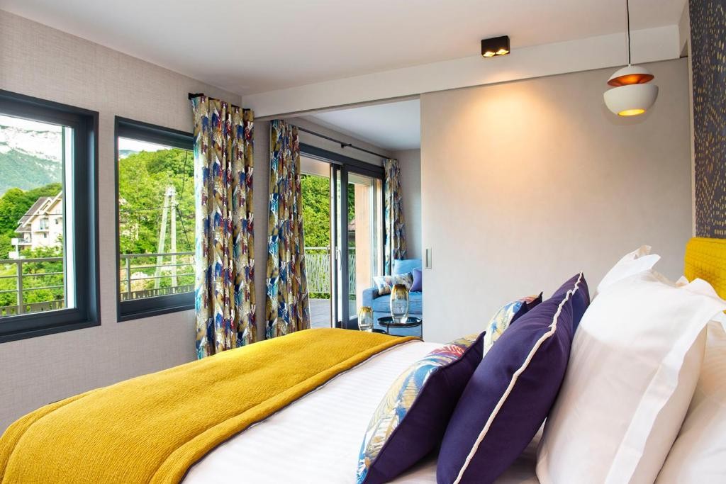 Annecy Location Villa Luxe Trinite Chambre