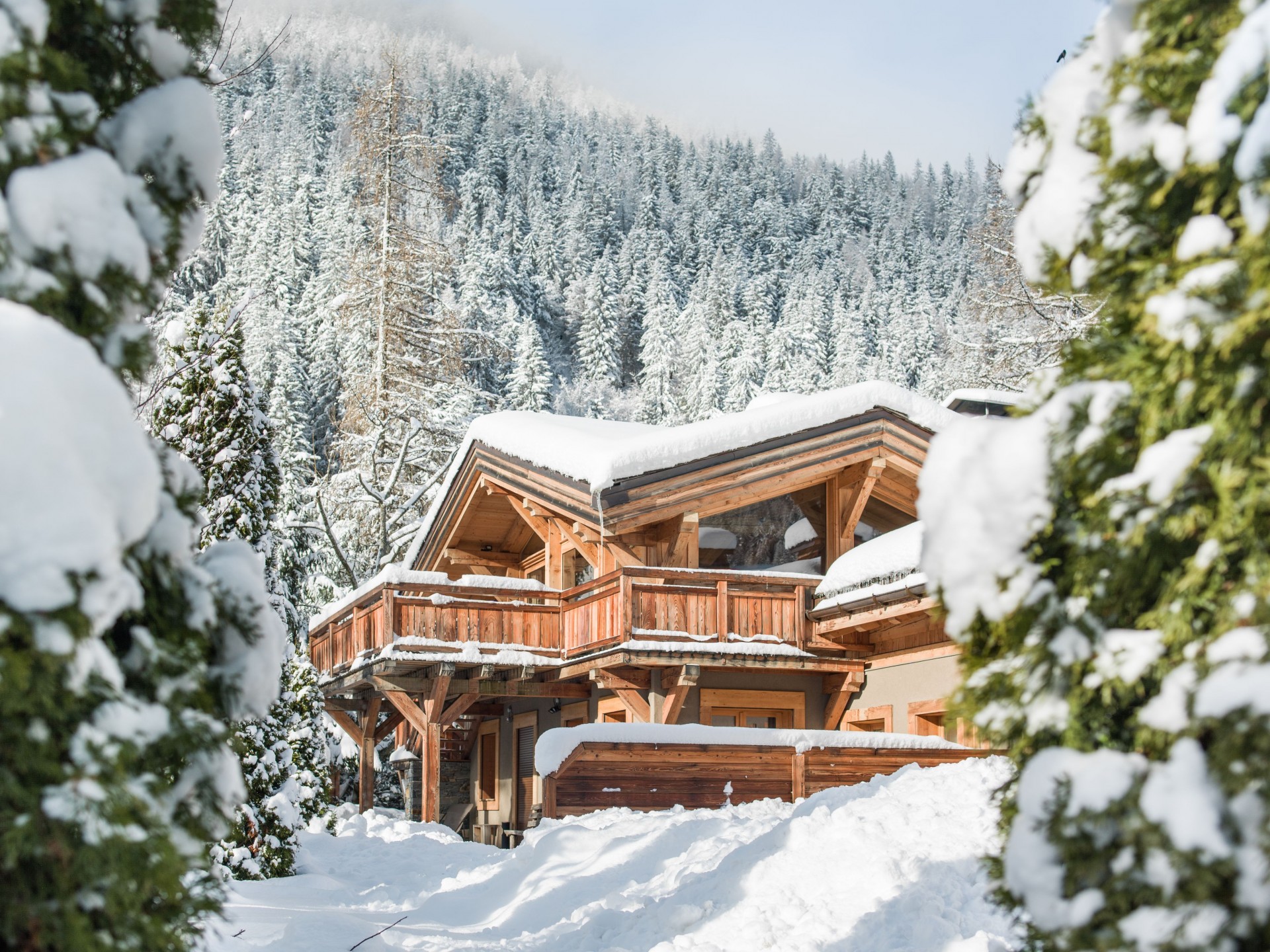 Argentière Location Chalet Luxe Calderite Chalet Hiver