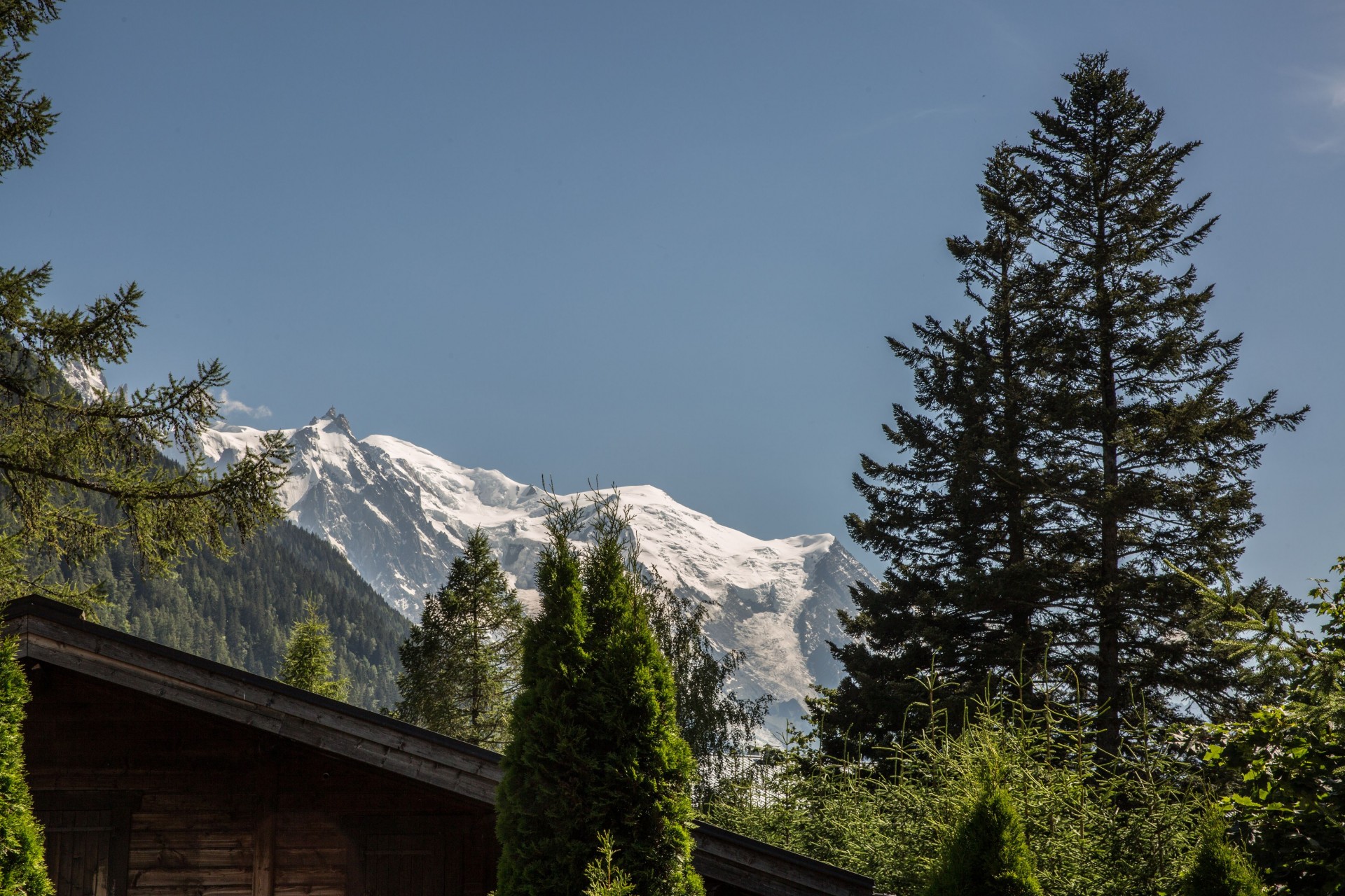 Argentière Location Chalet Luxe Calderite Vue Montagne