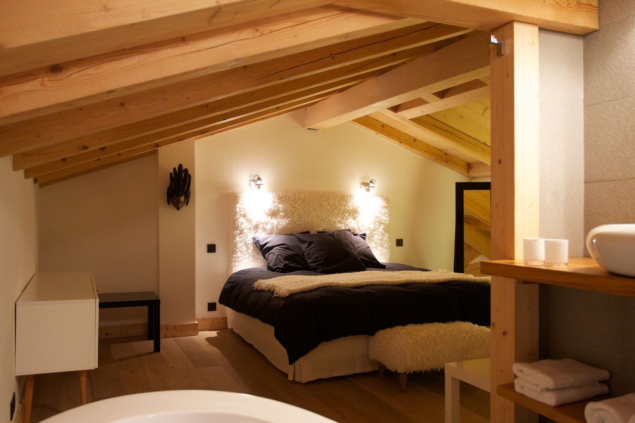 Argentière Location Chalet Luxe Californite Chambre4.1