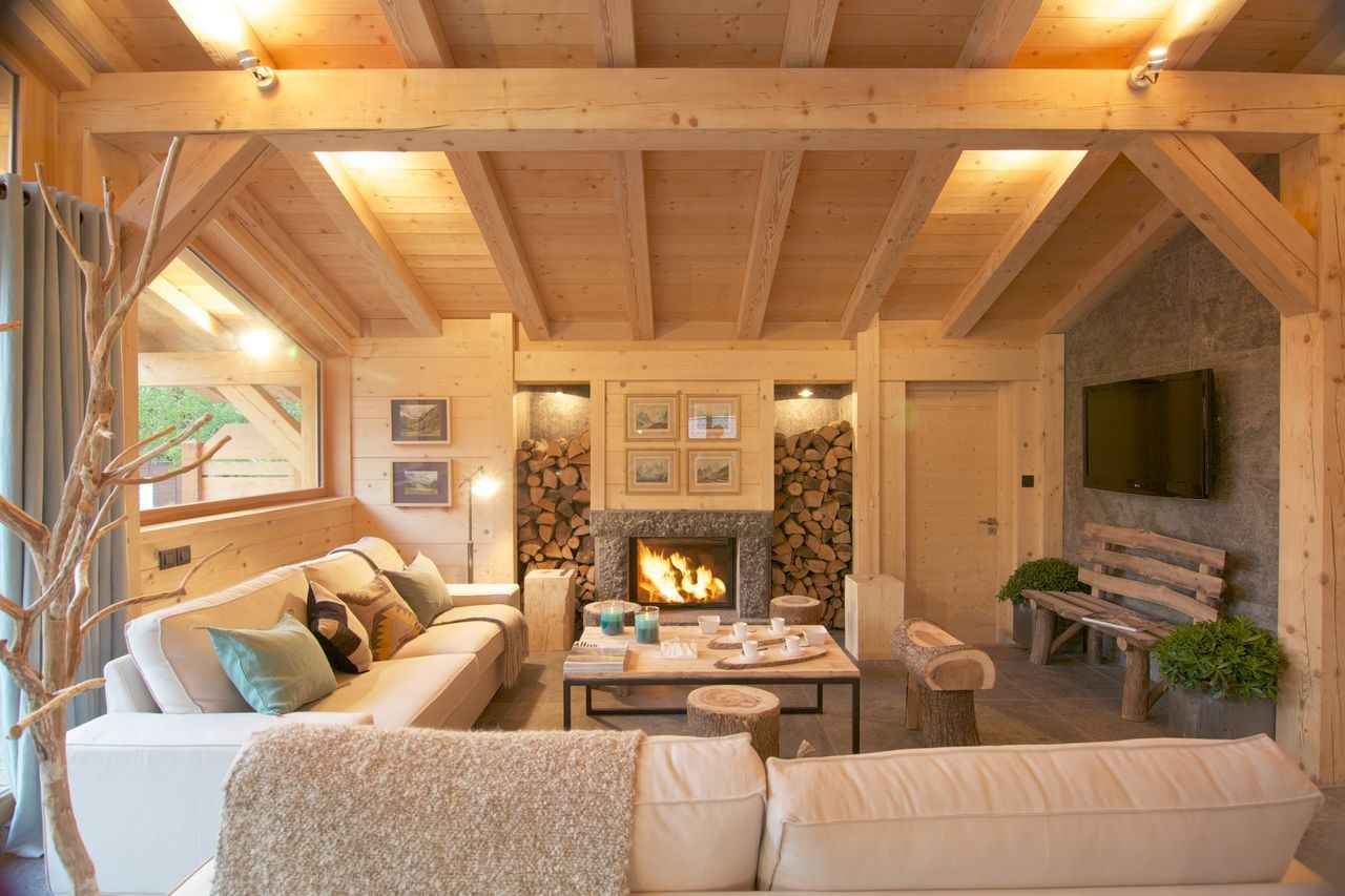 Chamonix Luxury Rental Chalet Cancrinite Living Area 3