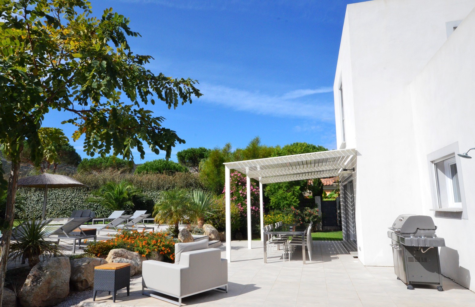 Calvi Location Villa Luxe Cresson Terrasse