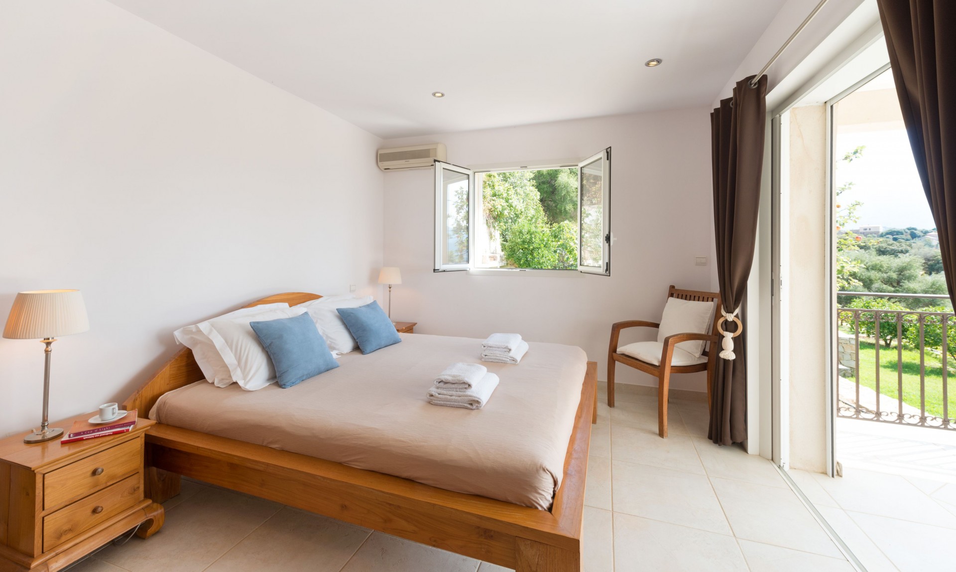 Calvi Location Villa Luxe Diademe Chambre 2