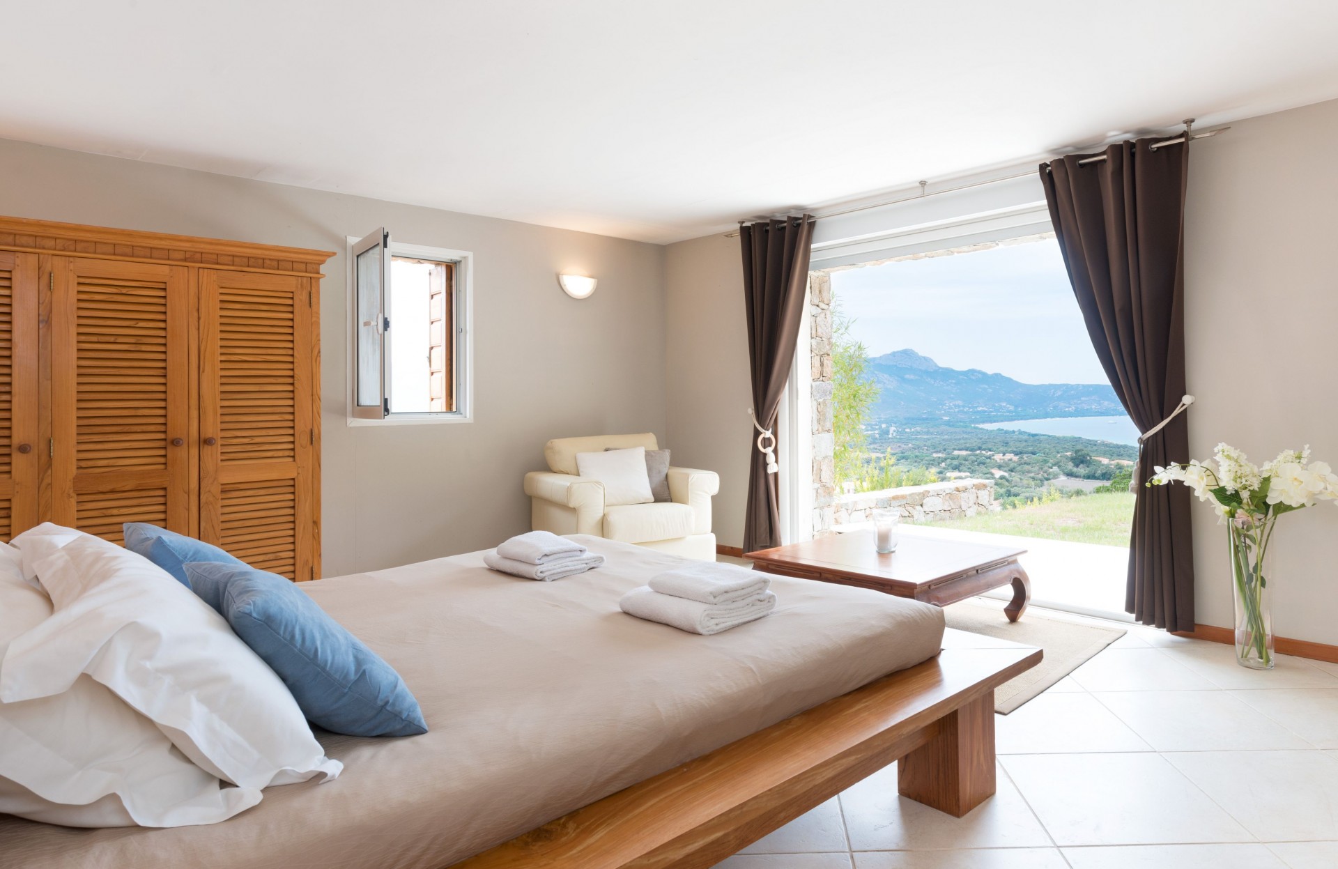 Calvi Luxury Rental Villa Diademe Bedroom  4