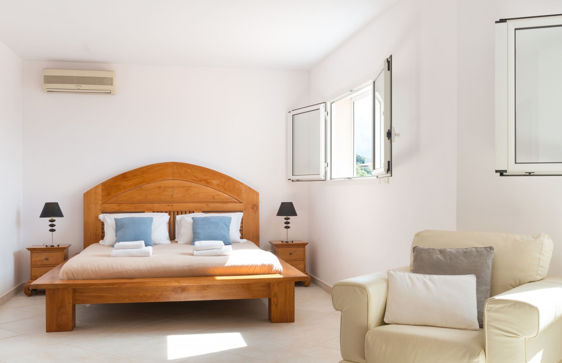 Calvi Location Villa Luxe Diademe Chambre