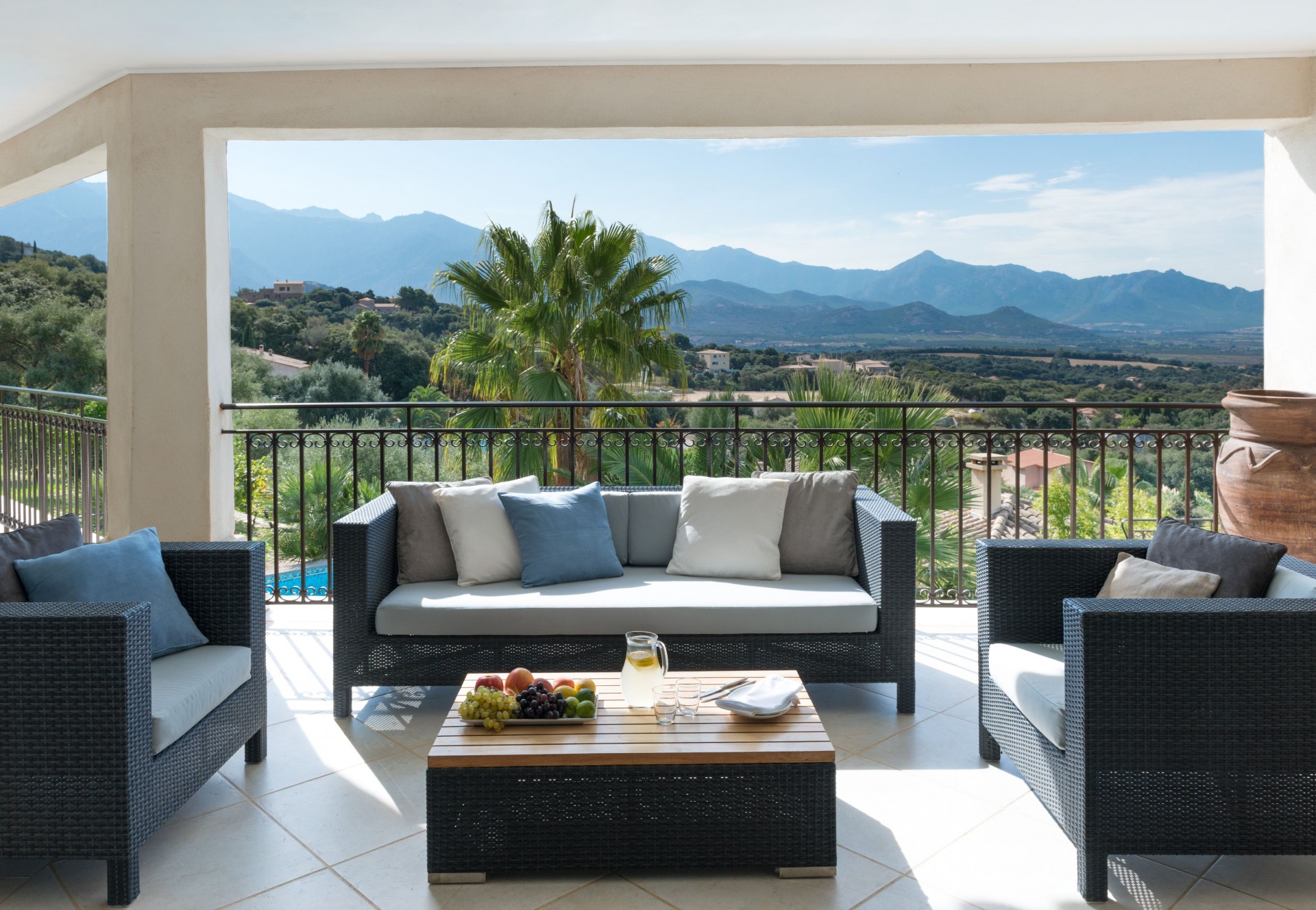 Calvi Location Villa Luxe Diademe Terrasse 2