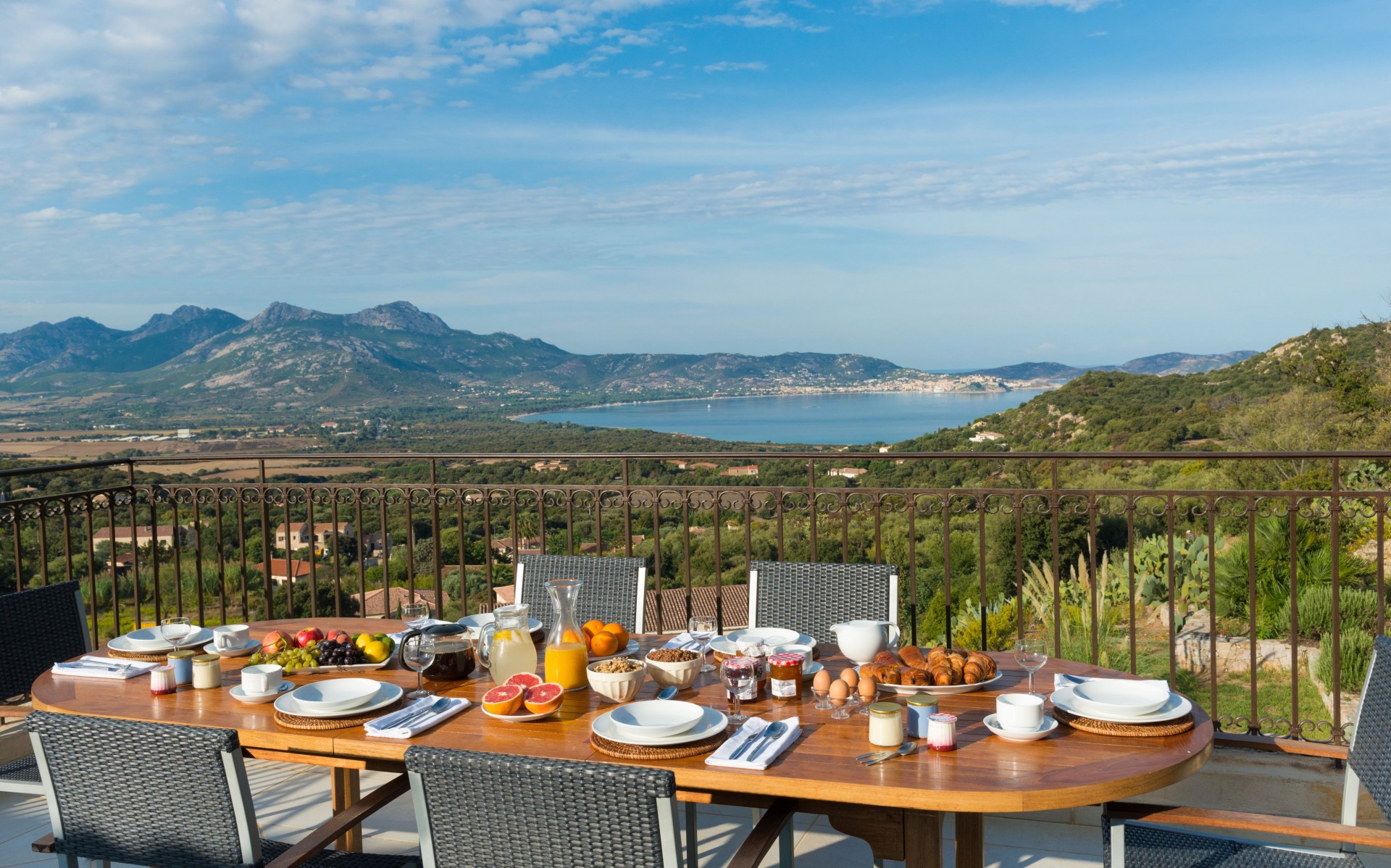 Calvi Location Villa Luxe Diademe Terrasse 