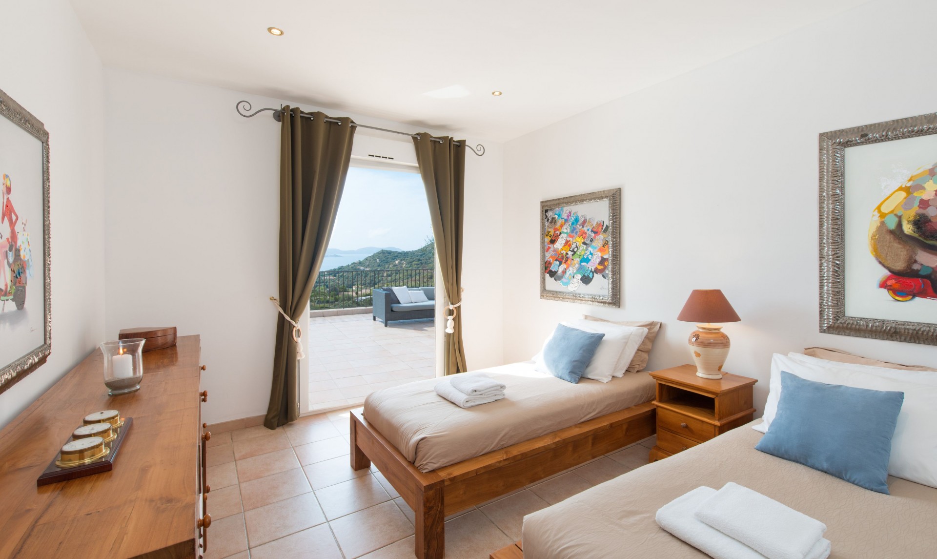 Calvi Luxury Rental Villa Doste Bedroom 2