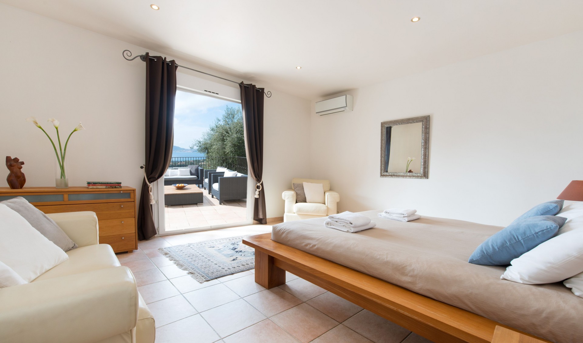 Calvi Location Villa Luxe Doste Chambre