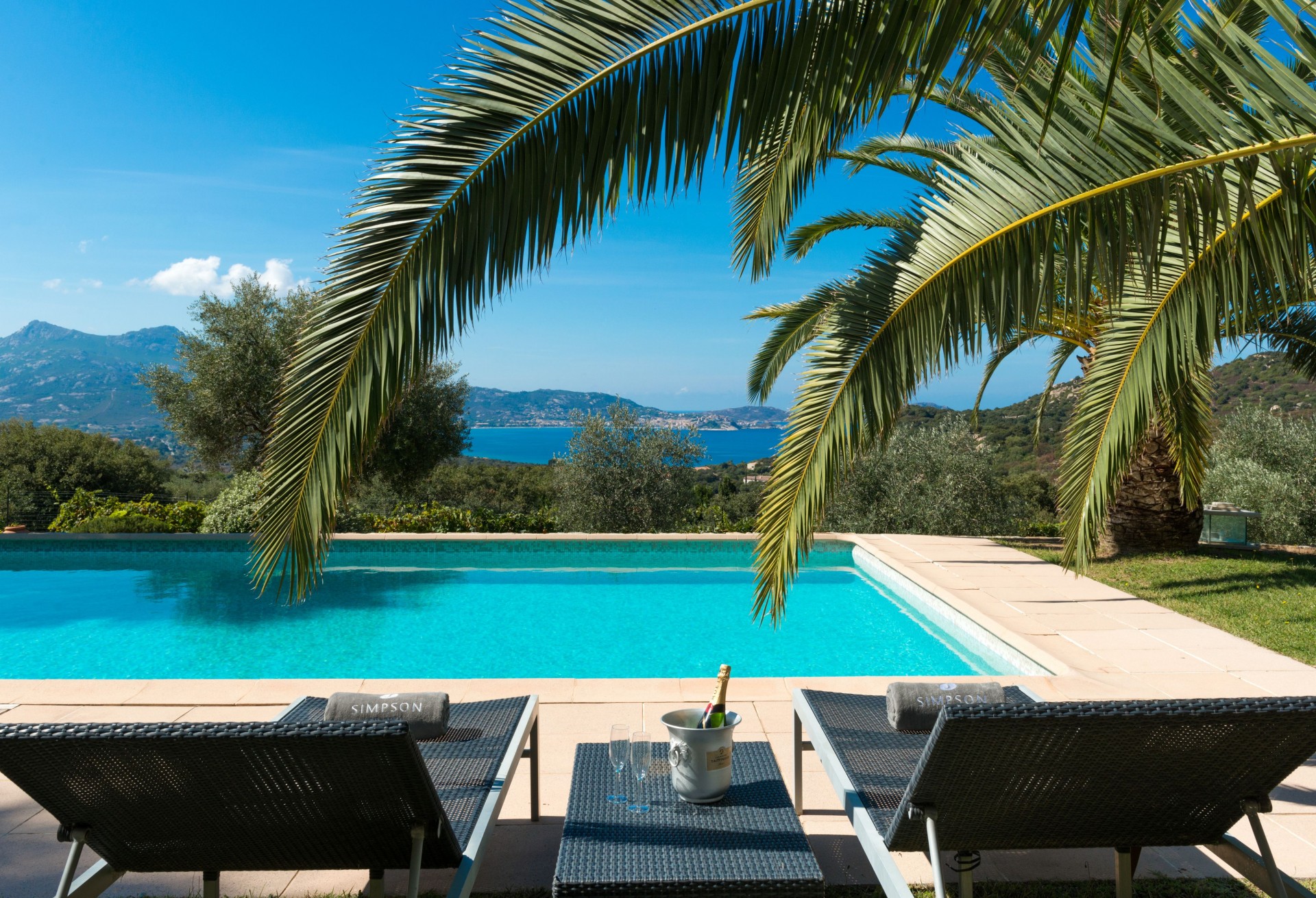 Calvi Luxury Rental Villa Doste Pool 2