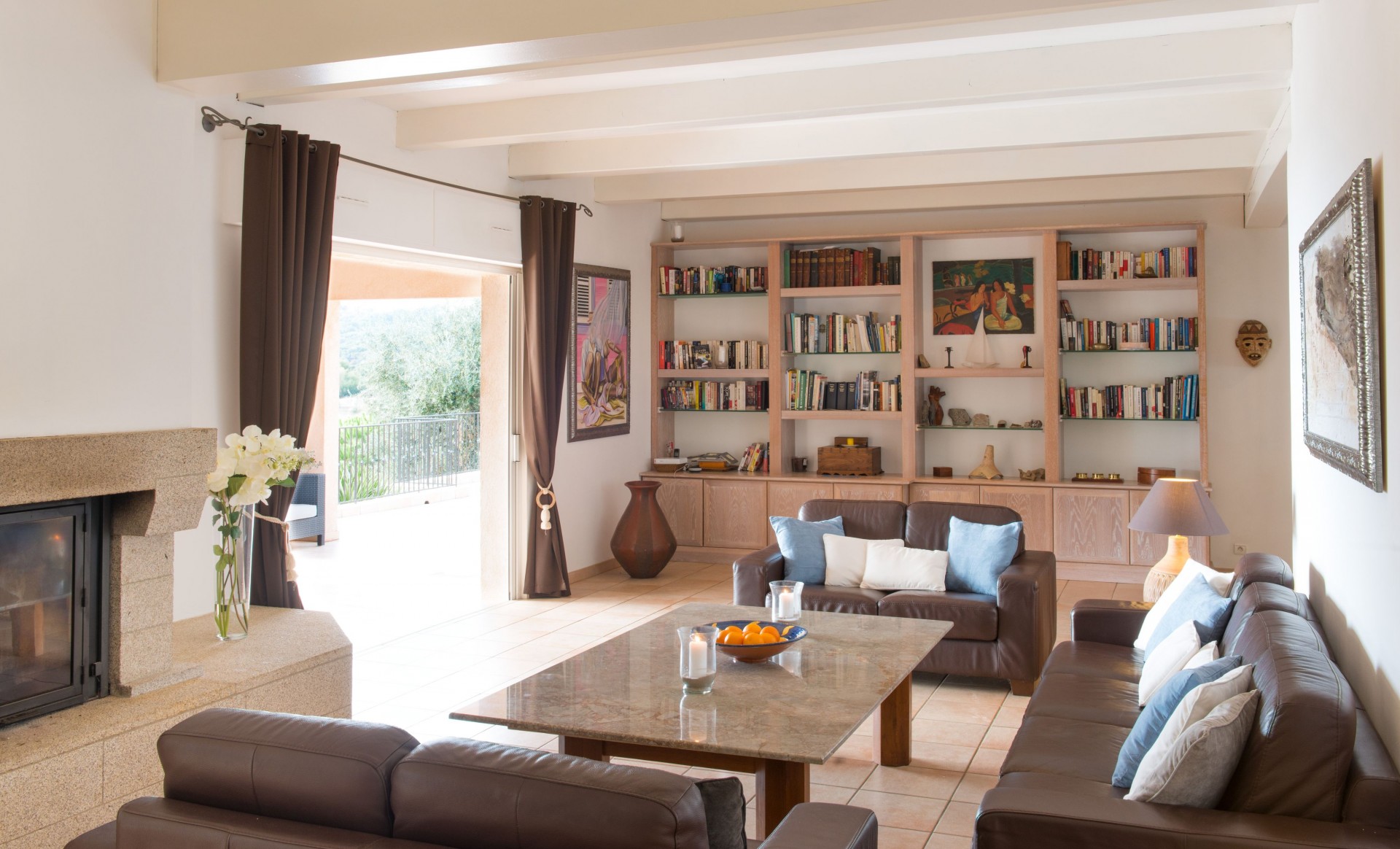 Calvi Luxury Rental Villa Doste Living Area 3