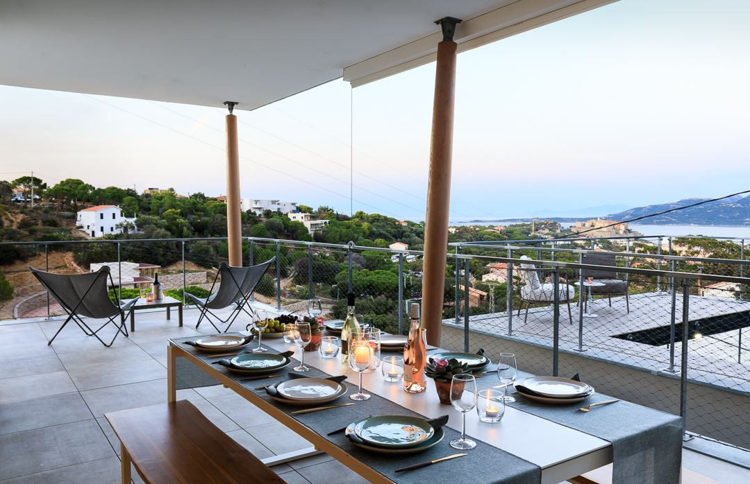 Calvi Location Villa Luxe Prattu Terrasse