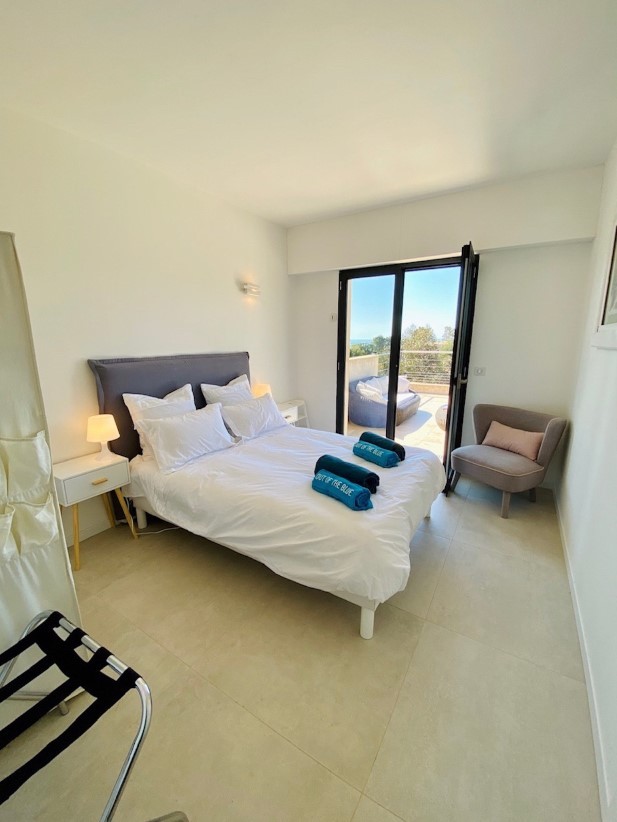 Cannes Location Villa Luxe Colicotome Chambre