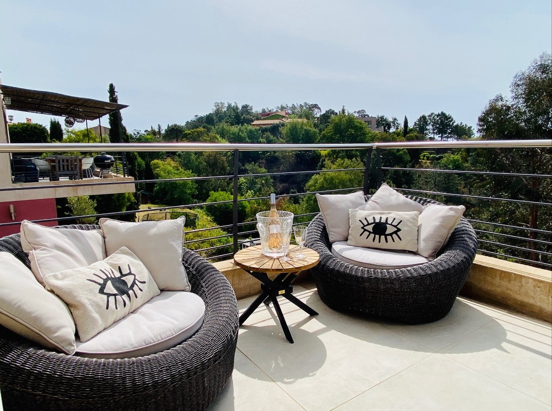 Cannes Luxury Rental Villa Colicotome Terrace 2