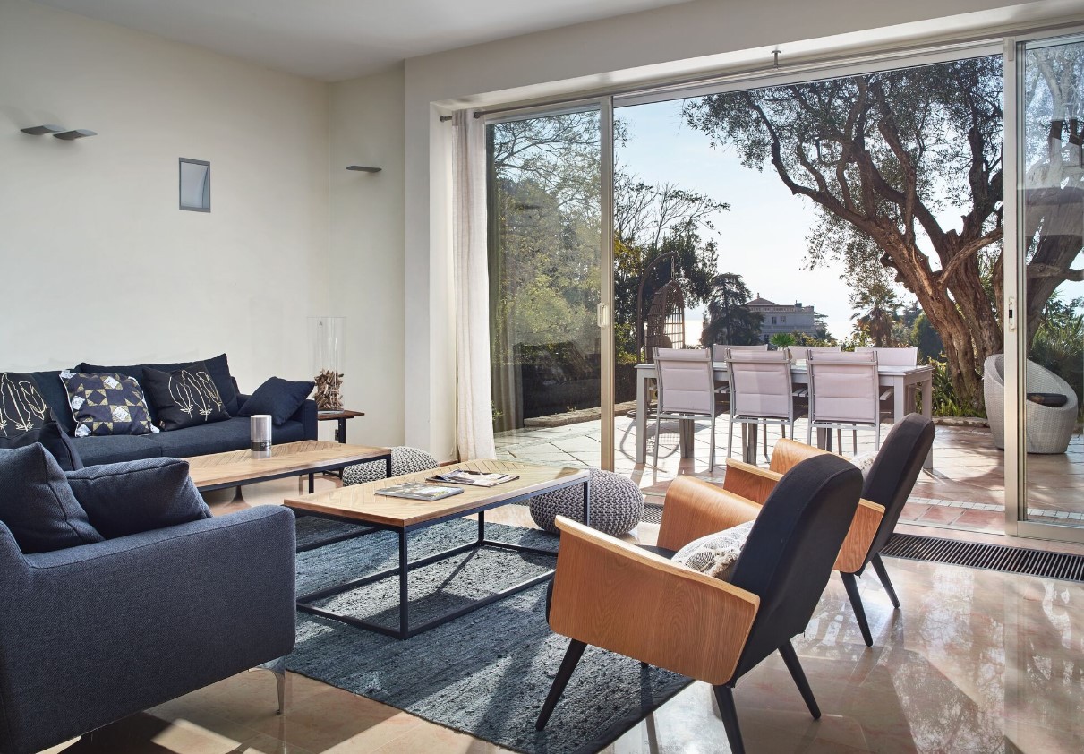 Cannes Luxury Rental Villa Covelline Living Room 2