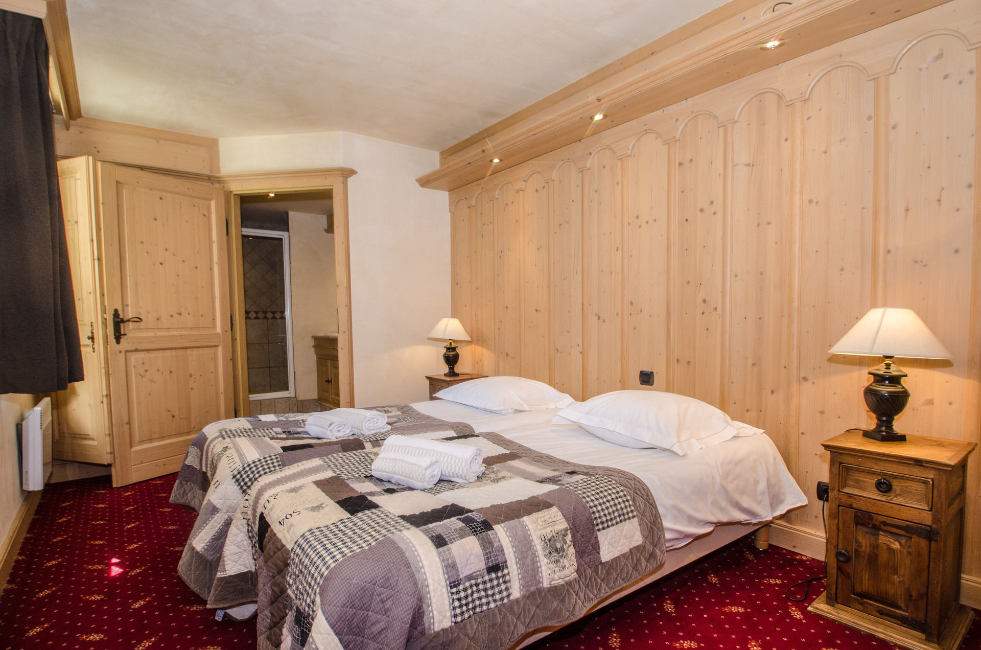 Chamonix Location Appartement Dans Chalet Luxe Cotterite Chambre 4