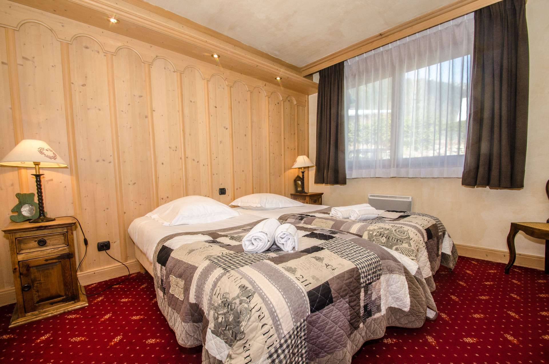 Chamonix Location Appartement Dans Chalet Luxe Cotterite Chambre