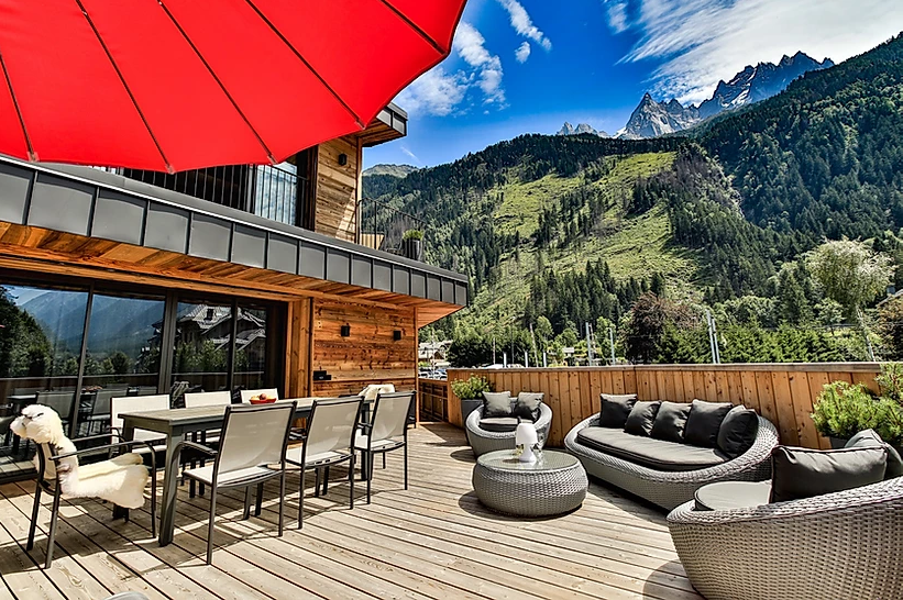 Chamonix Location Appartement Luxe Courise Terrasse 4