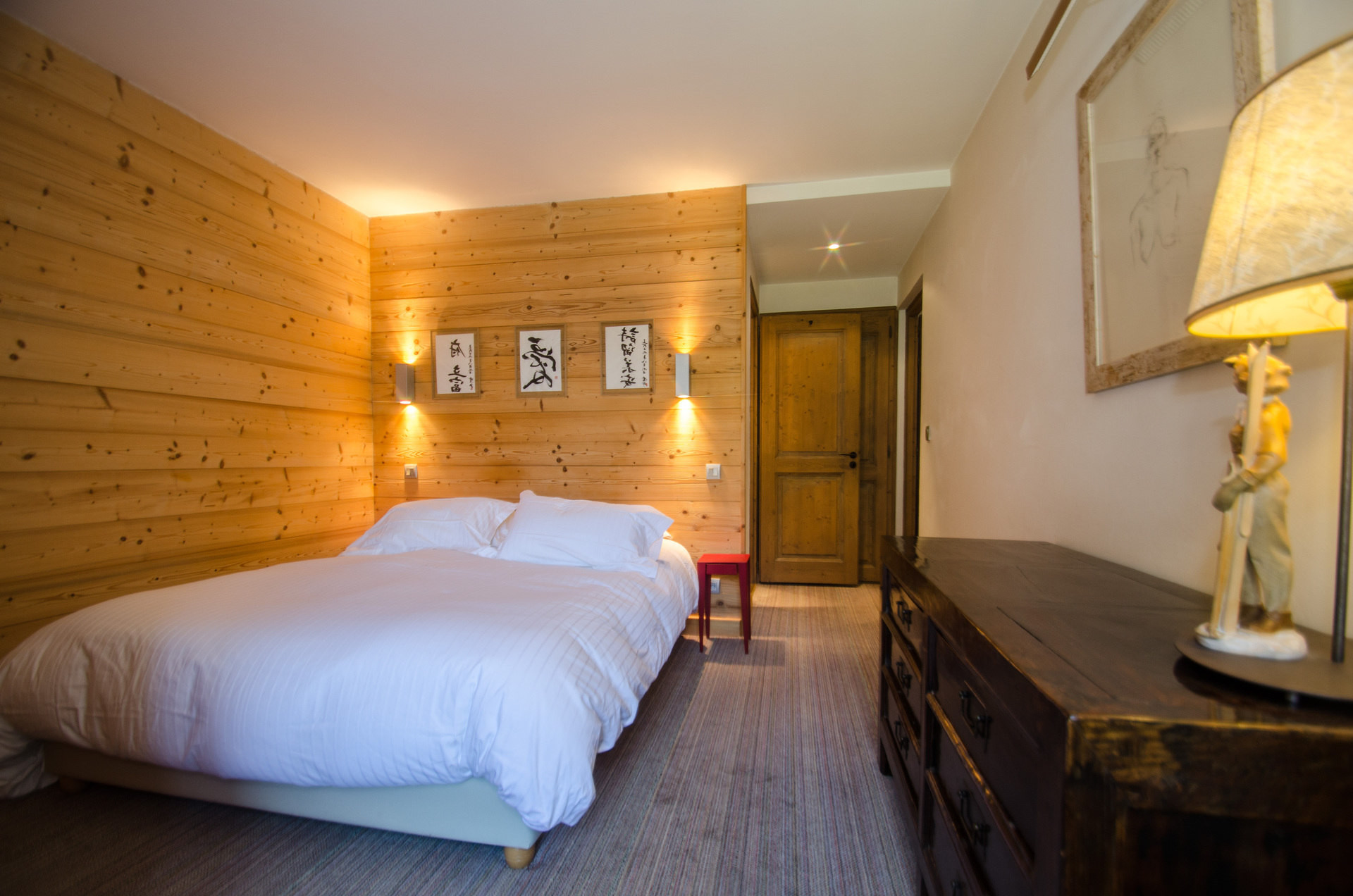Chamonix Location Appartement Dans Chalet Luxe Malysse Chambre