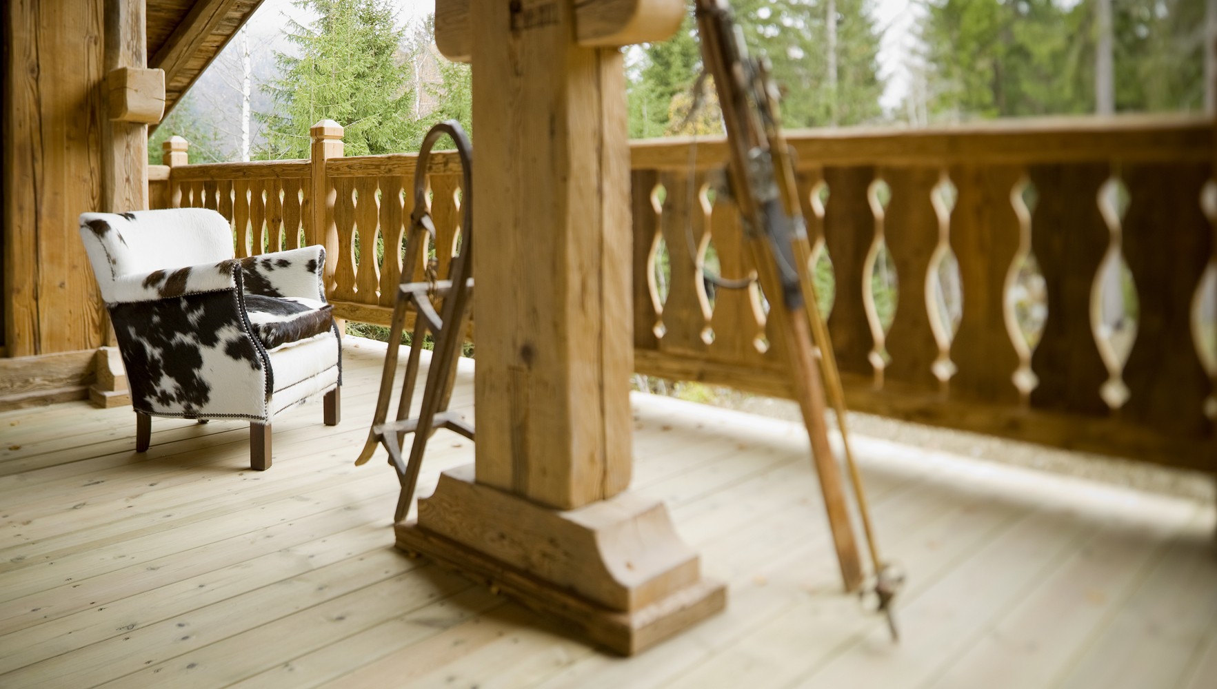 Chamonix Location Chalet Luxe Balcon