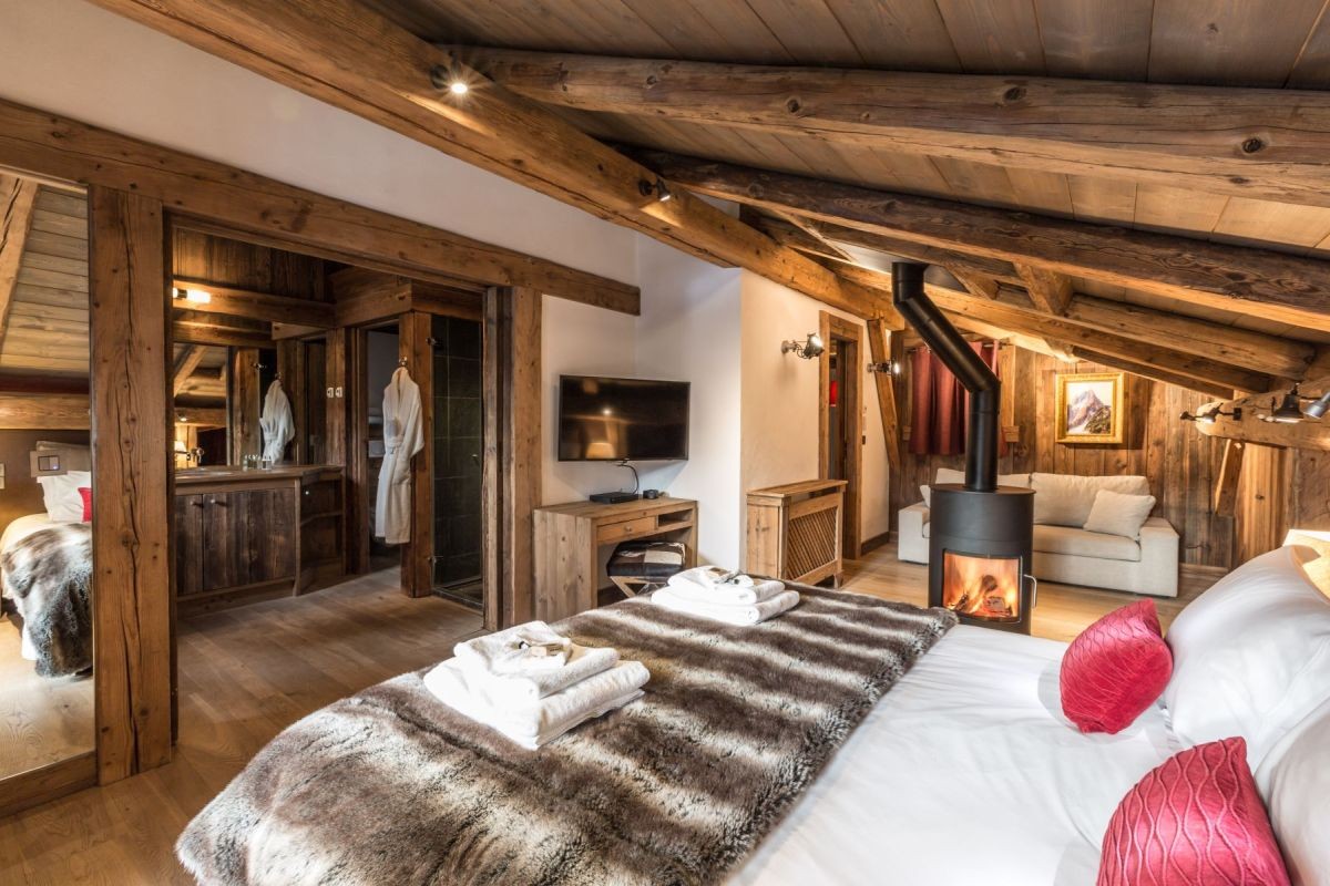 Chamonix Location Chalet Luxe Aconit Chambre 2