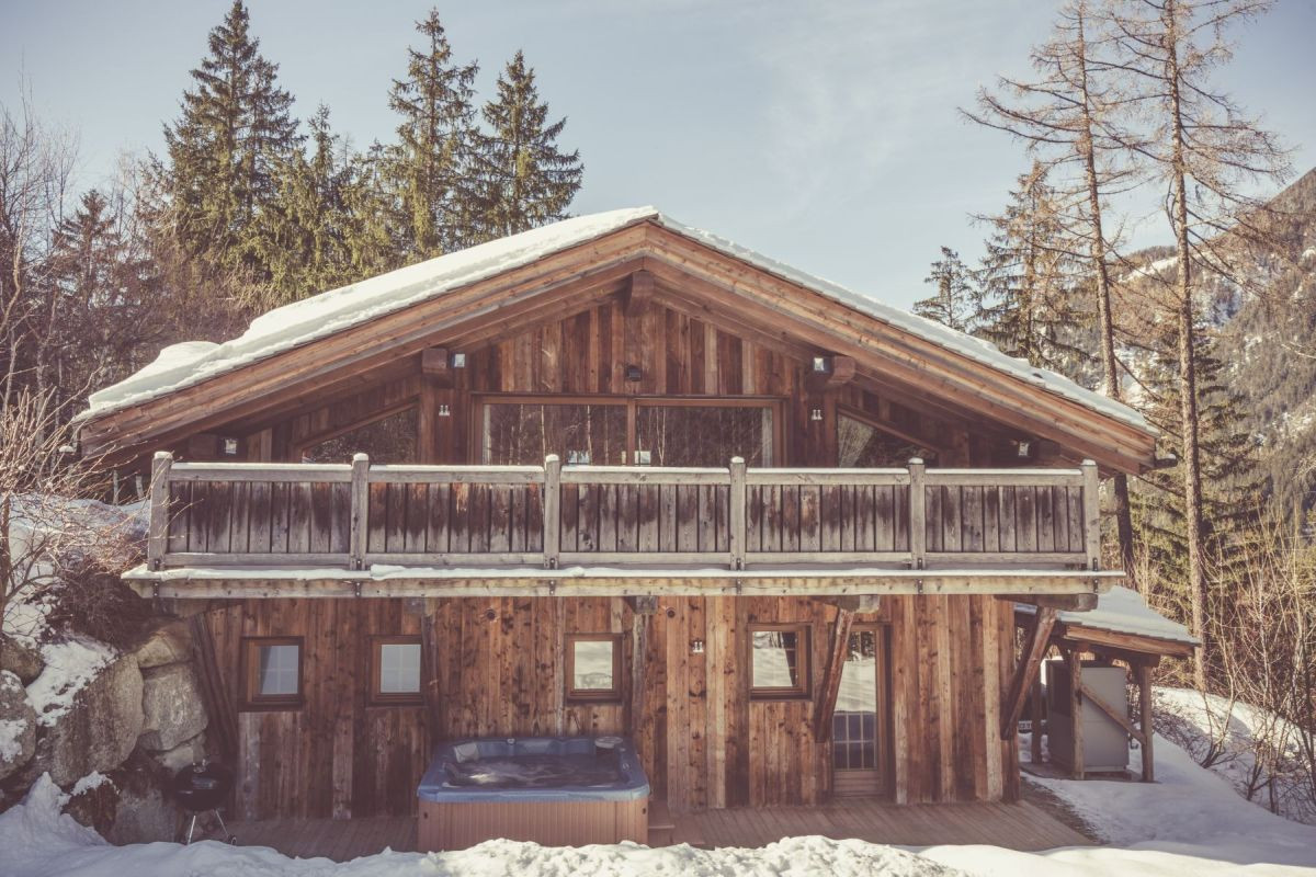 Chamonix Location Chalet Luxe Acore Extérieur 3