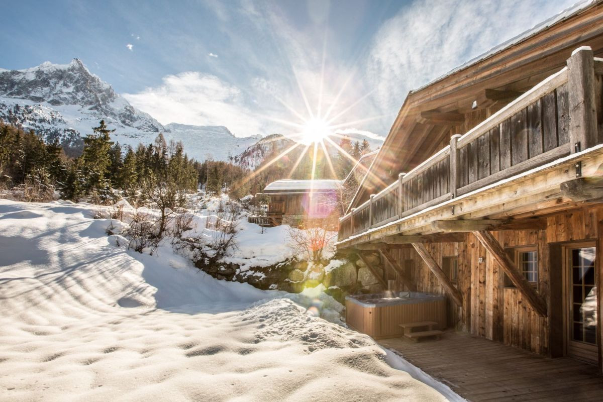 Chamonix Location Chalet Luxe Acore Extérieur 4