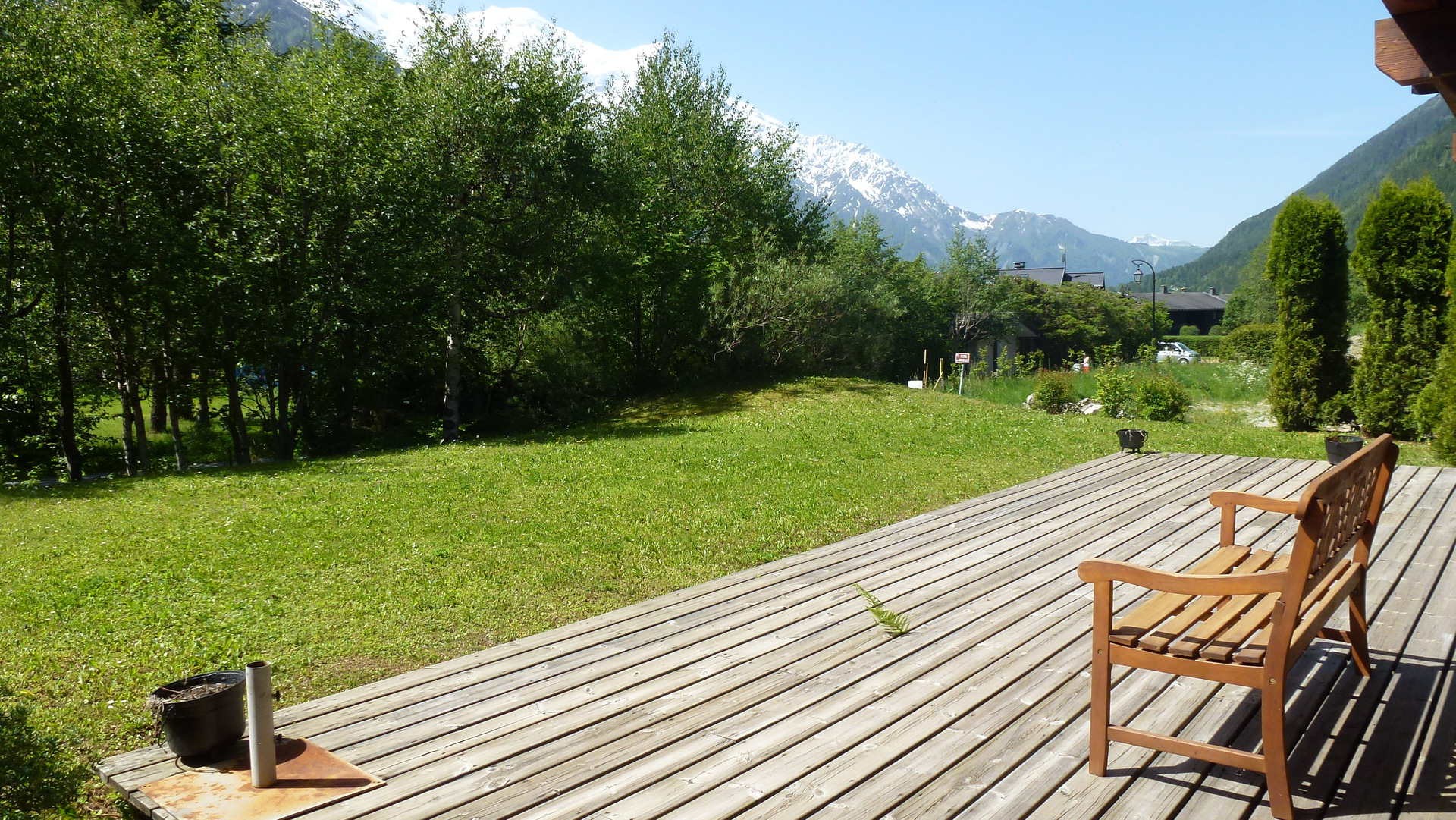 Chamonix Luxury Rental Chalet Collinsite Garden