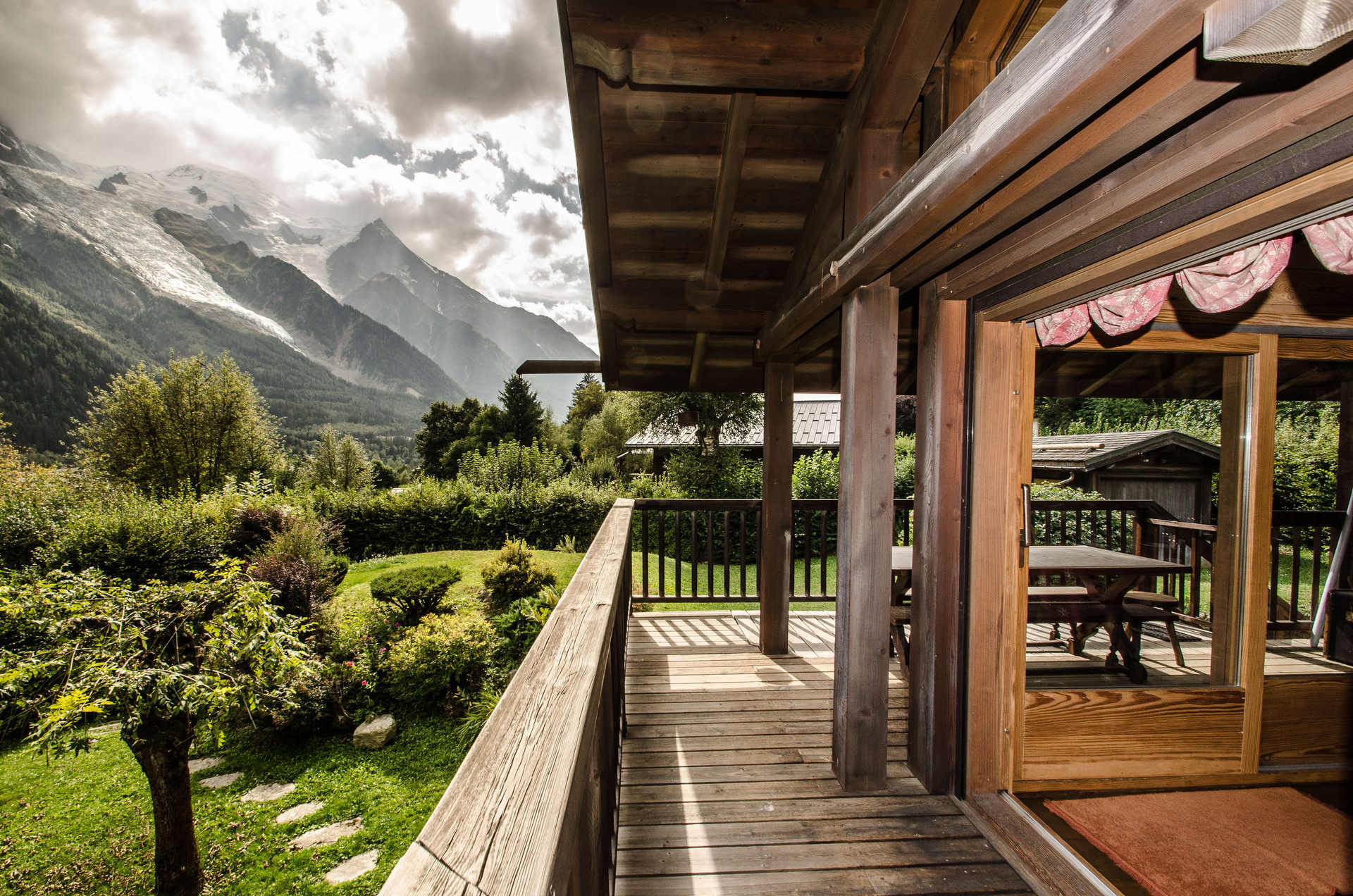 Chamonix Location Chalet Luxe Copal Balcon