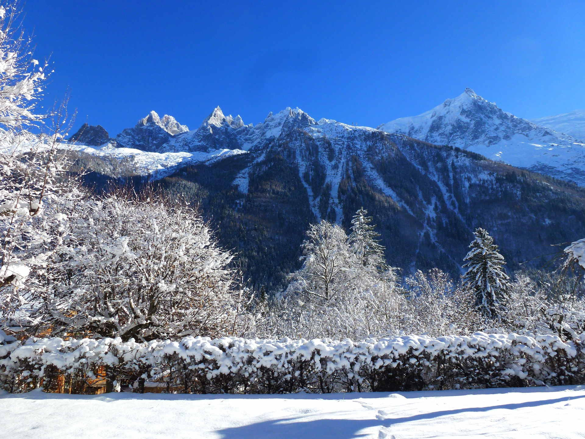 Chamonix Location Chalet Luxe Copal Vue 