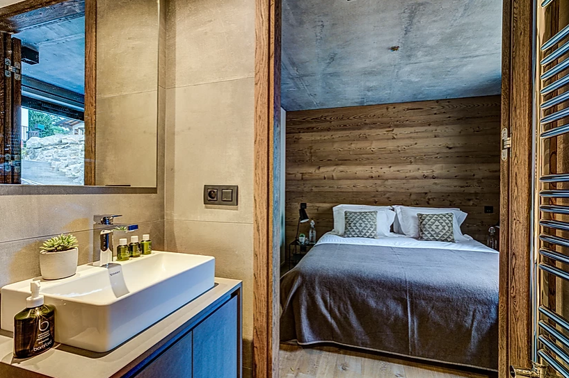 Chamonix Luxury Rental Chalet Coradi Bedroom