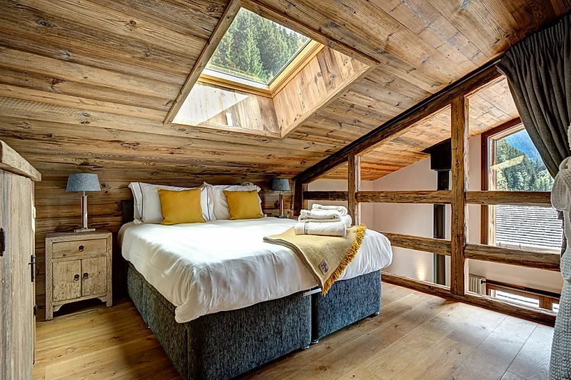 Chamonix Luxury Rental Chalet Coraudin Bedroom 3