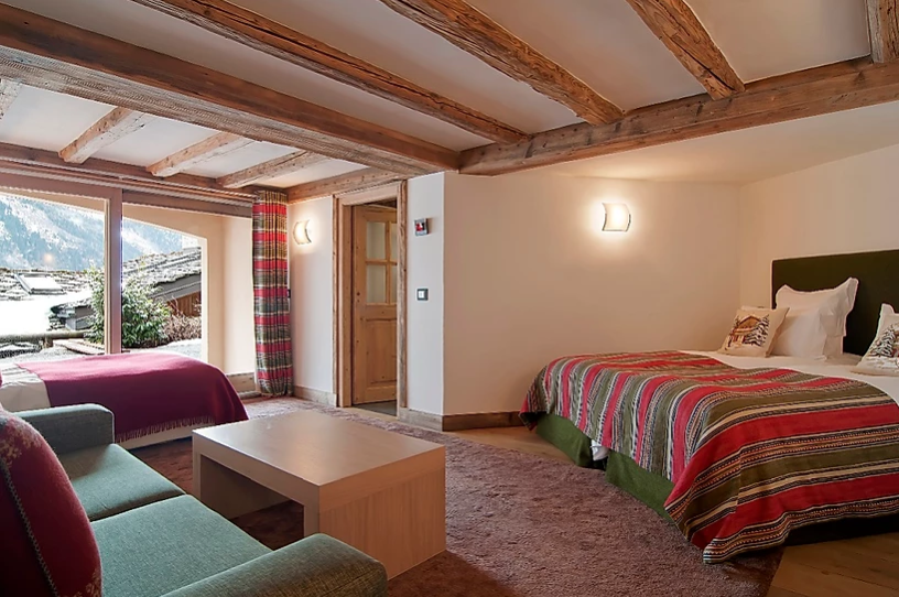 Chamonix Luxury Rental Chalet Corise Bedroom