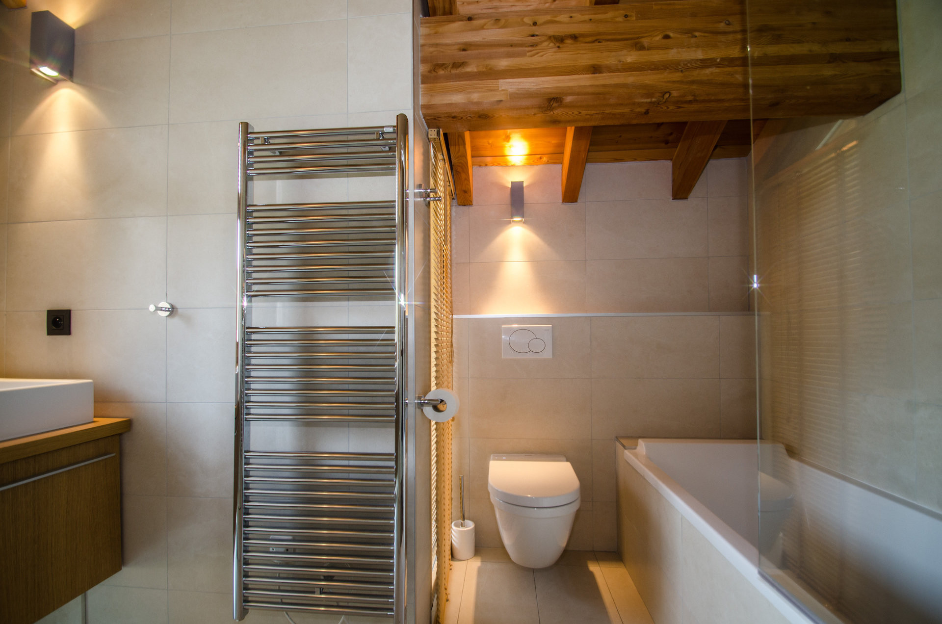 Chamonix Location Chalet Luxe Cornetite Salle De Bain 1