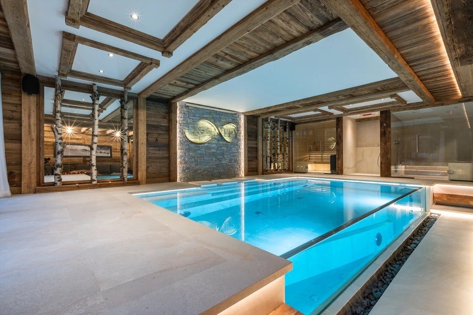 Chamonix Luxury Rental Chalet Cornite Pool