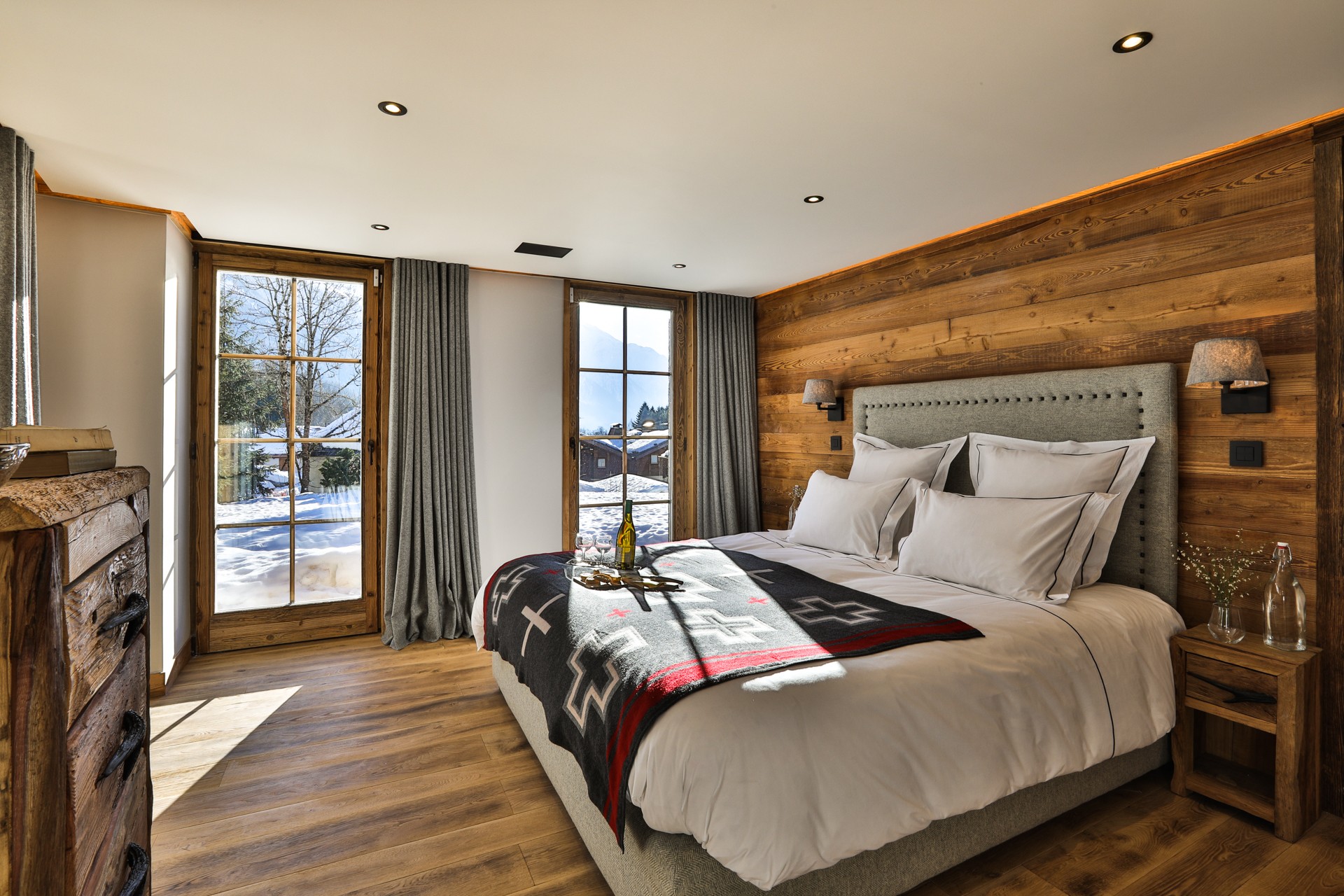 Chamonix Luxury Rental Chalet Coroudin Bedroom 2