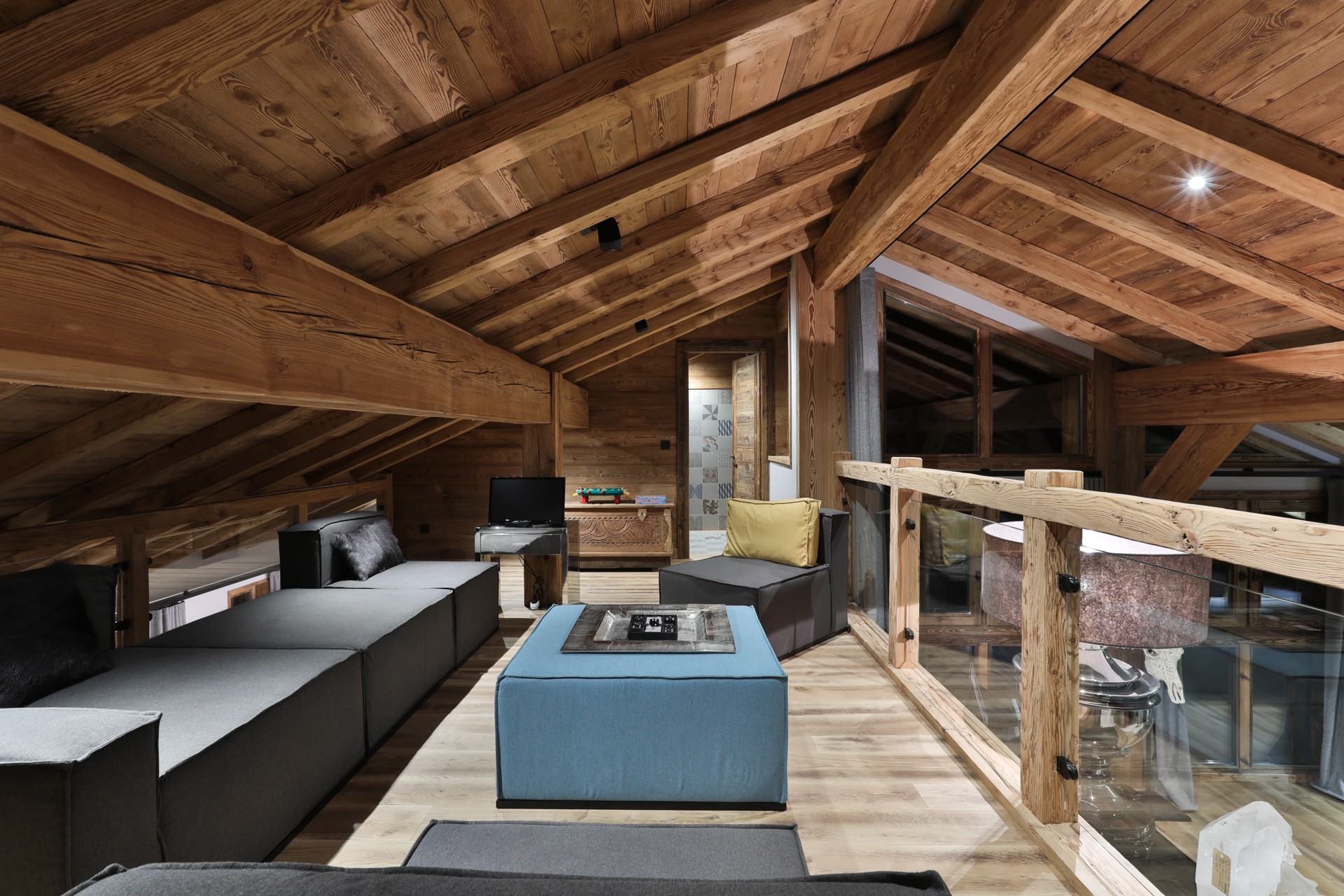 Chamonix Luxury Rental Chalet Coroudin Living Area 6