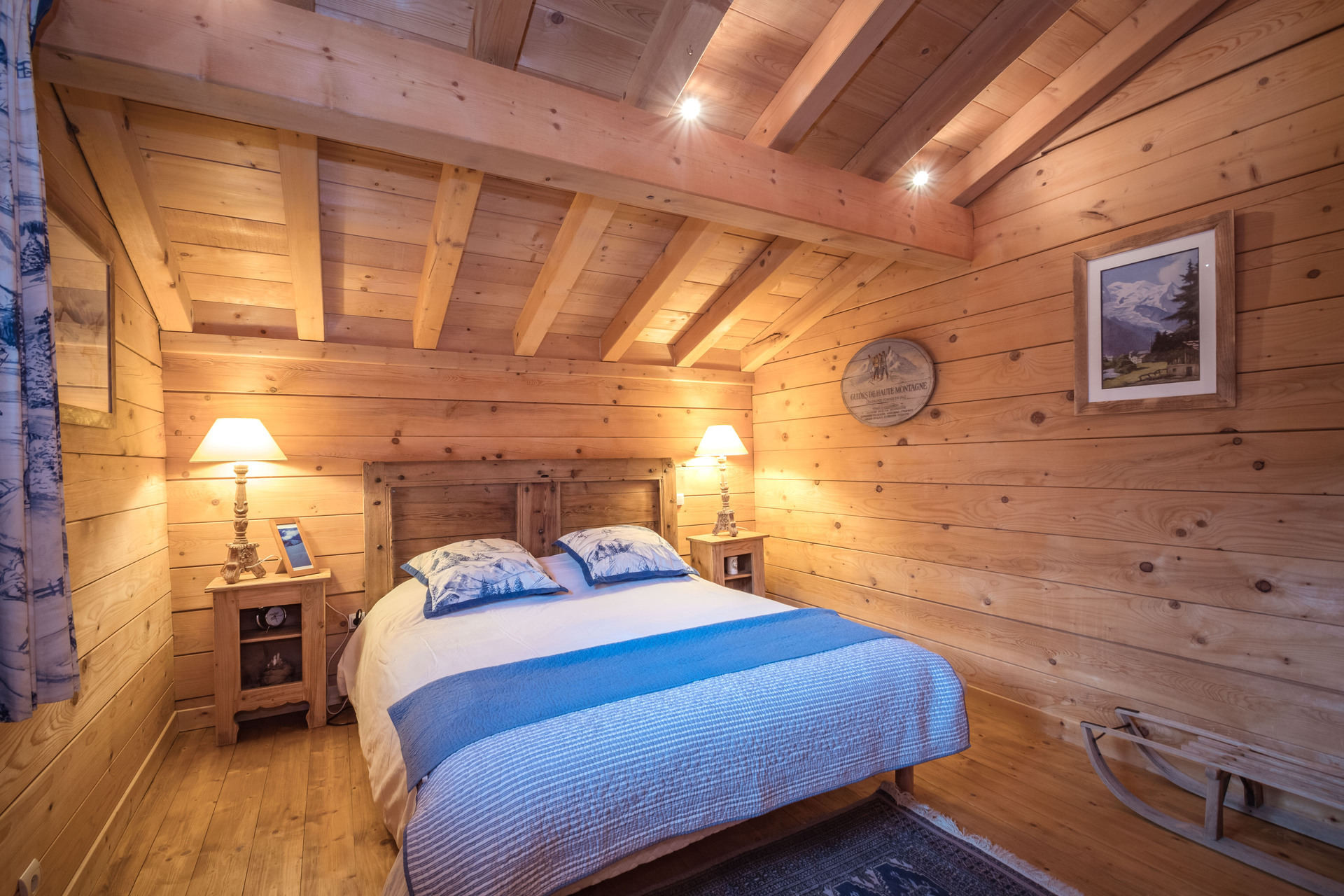 Chamonix Location Chalet Luxe Creolite Chambre 4