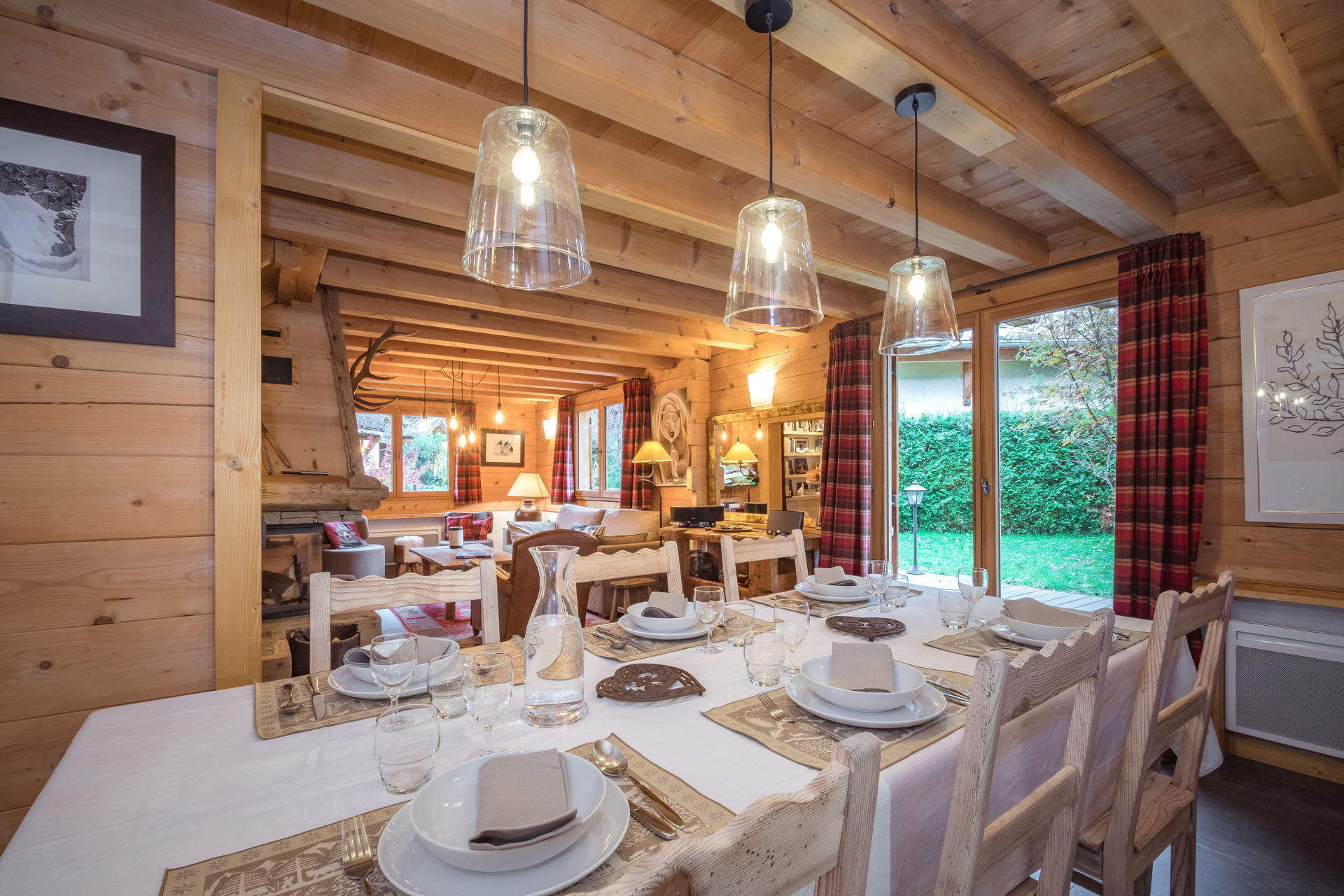 Chamonix Location Chalet Luxe Creolite Salle A Manger