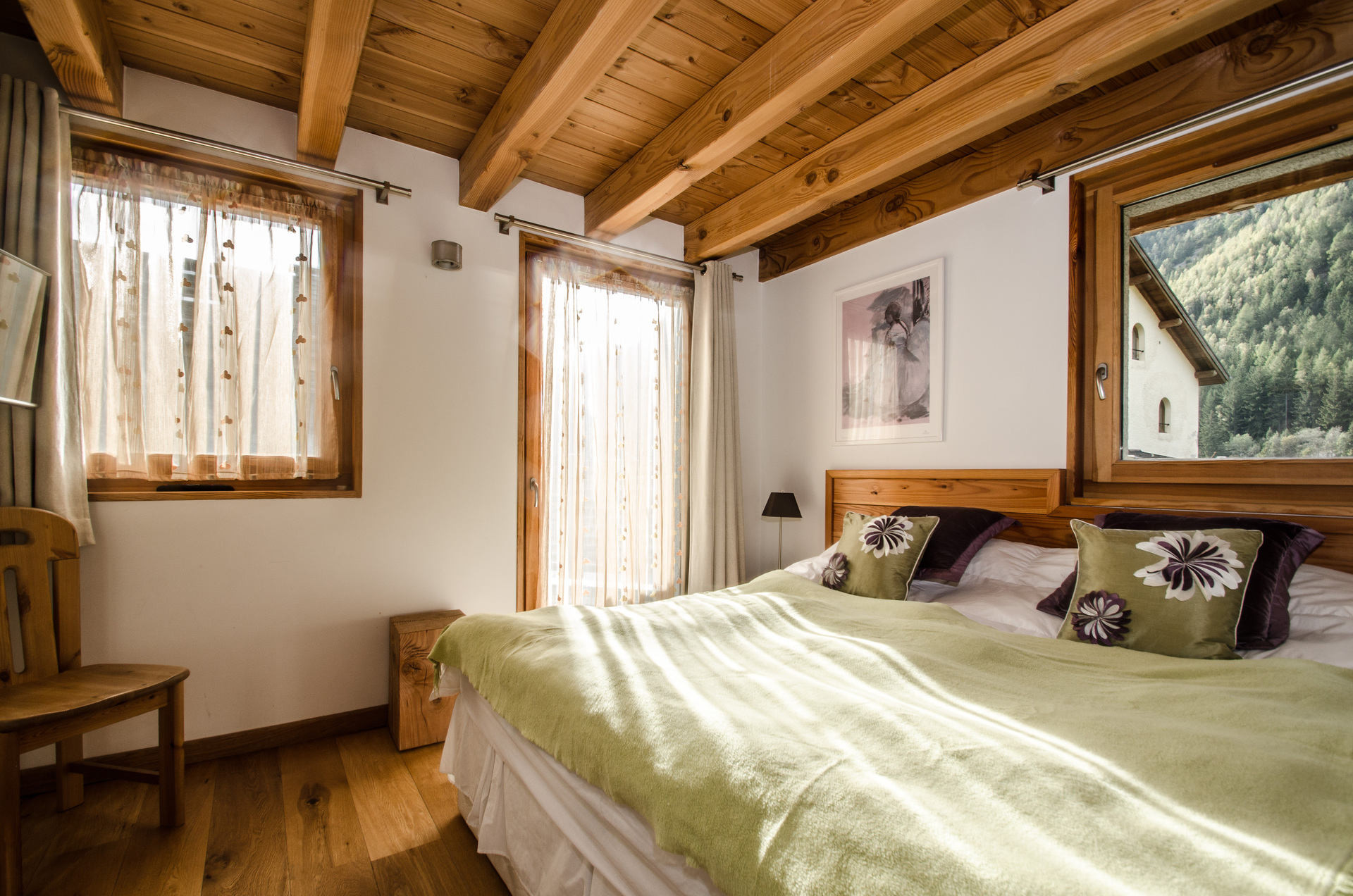 Chamonix Location Chalet Luxe Crister Chambre 2