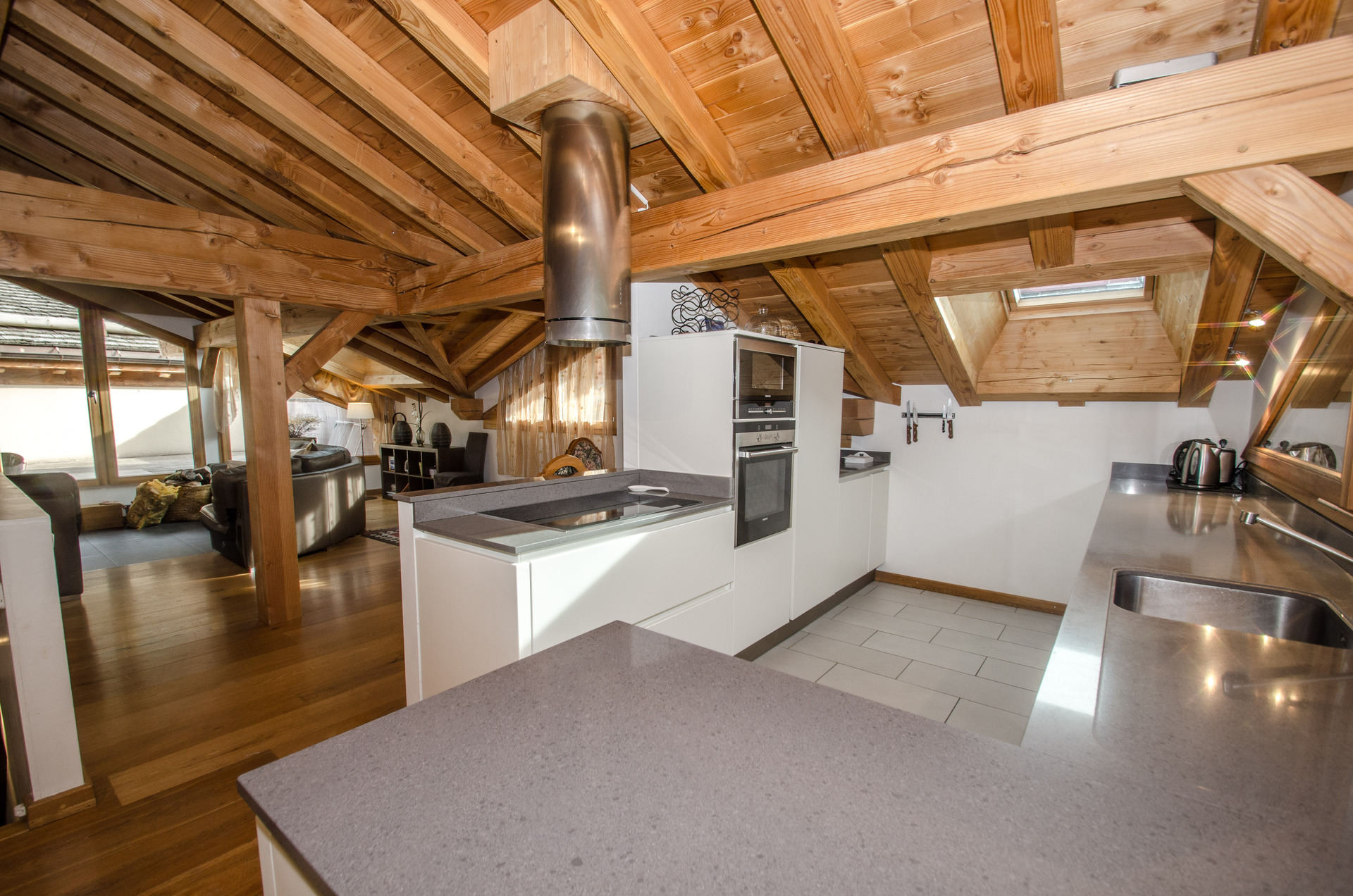 Chamonix Location Chalet Luxe Crister Cuisine