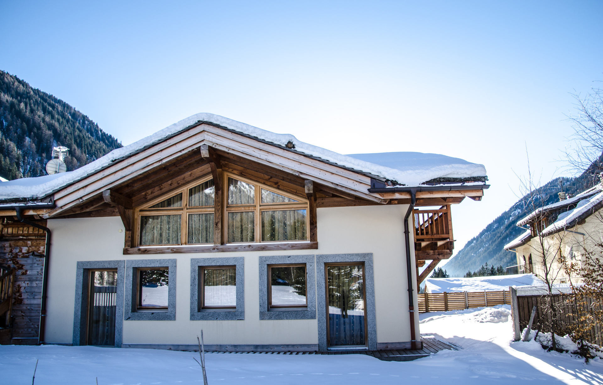 Chamonix Location Chalet Luxe Crister Exterieur Hiver