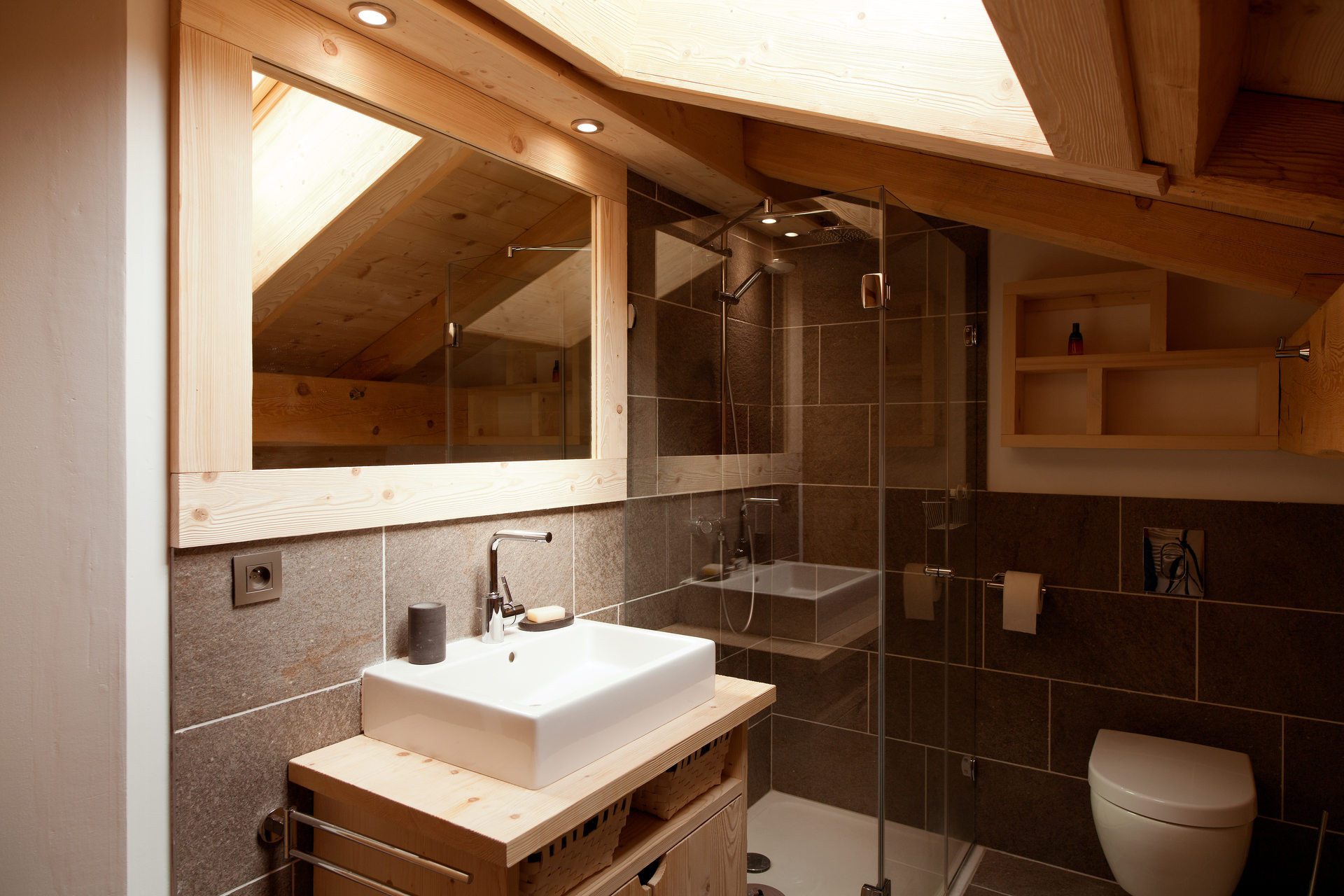 Chamonix Location Chalet Luxe Cristobal Salle De Bain