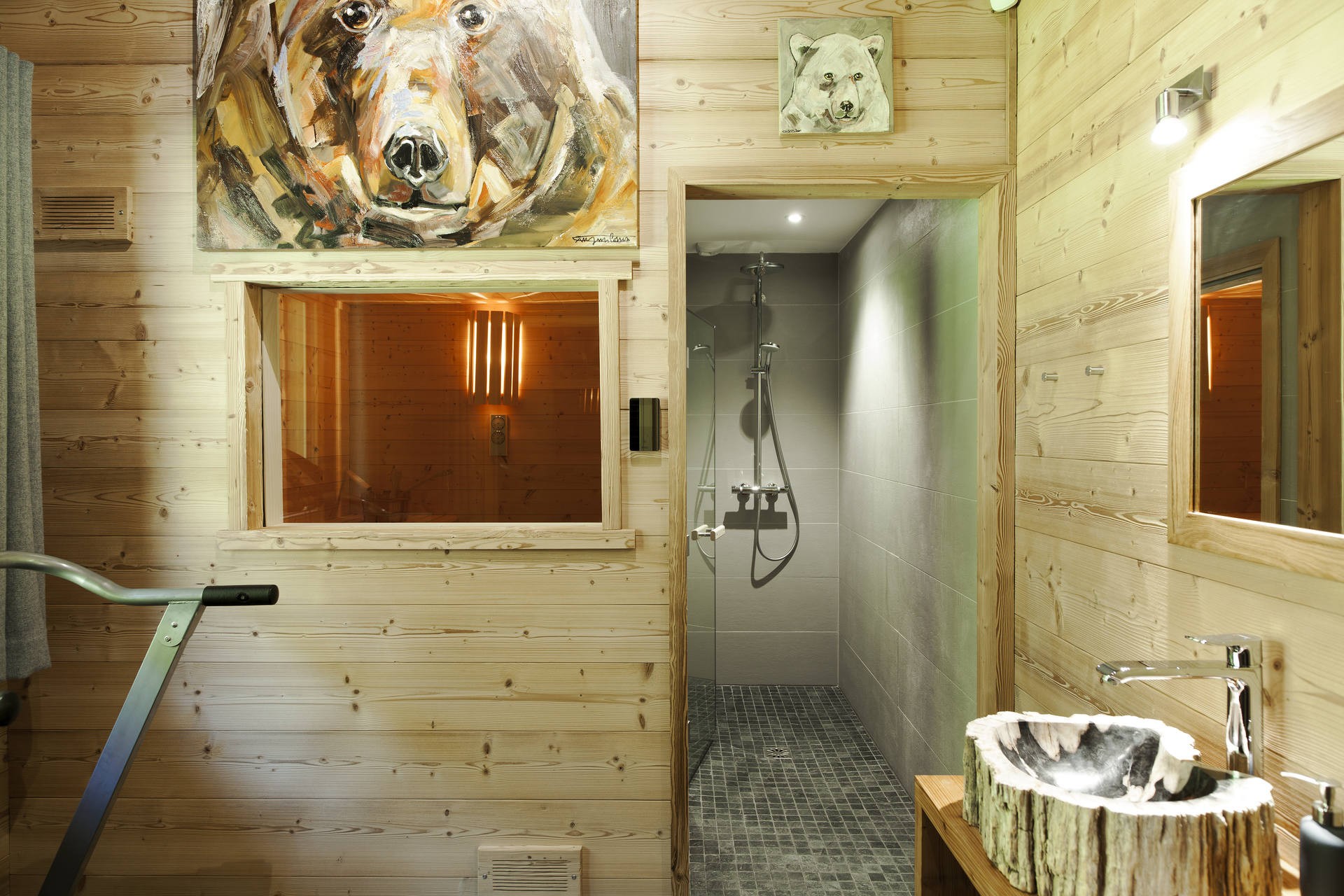 Chamonix Location Chalet Luxe Cristy Sauna