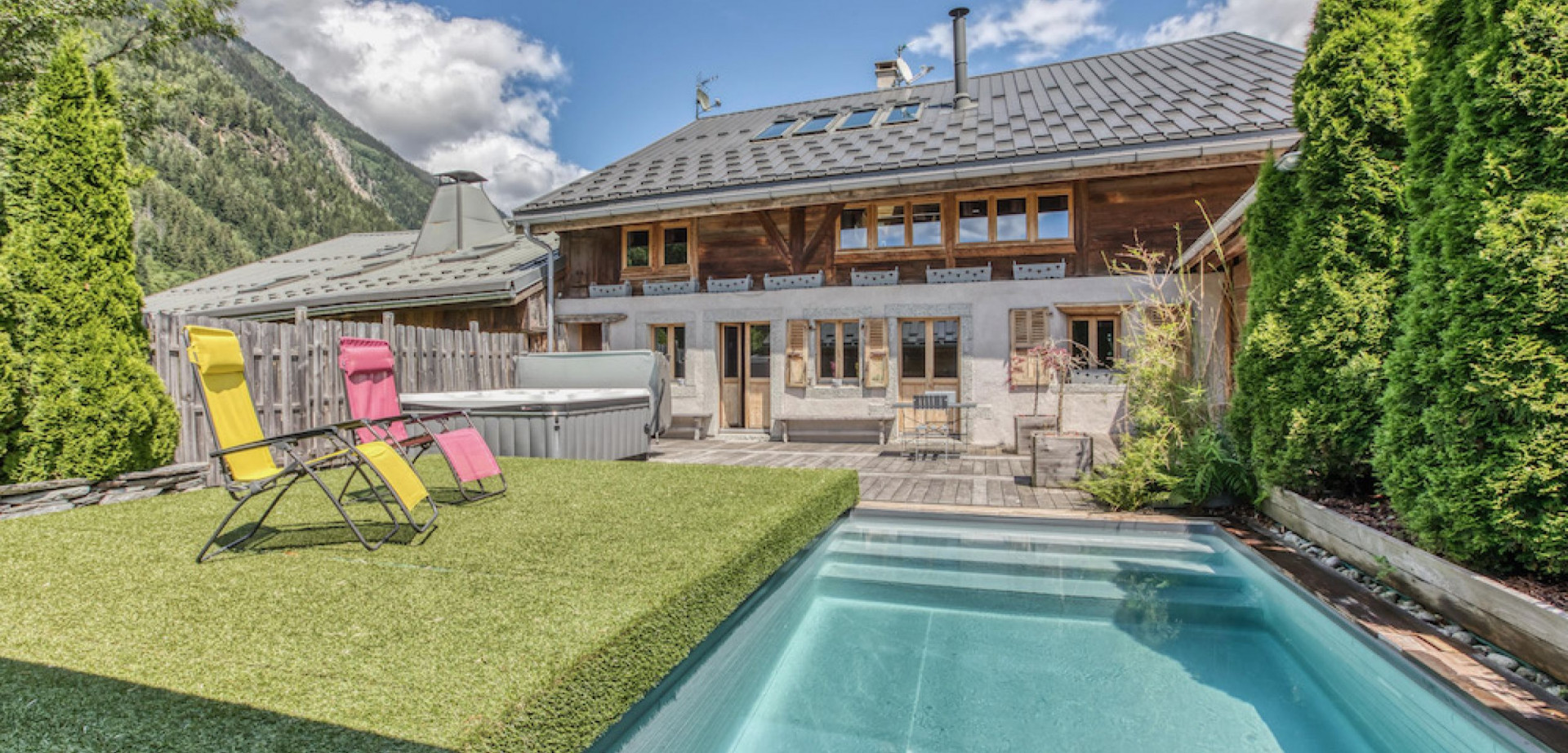 Chamonix Location Chalet Luxe Criterite Piscine