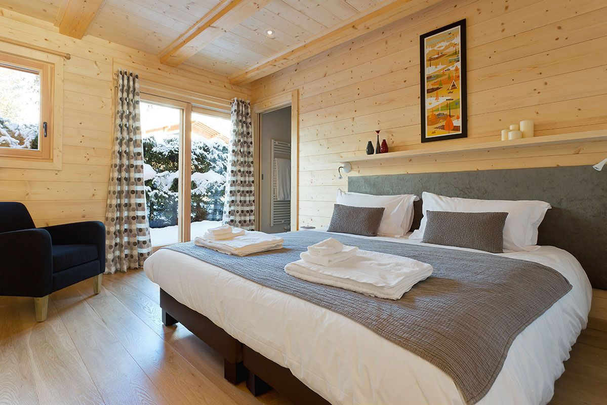 Chamonix Location Chalet Luxe Crosanite Chambre Double 