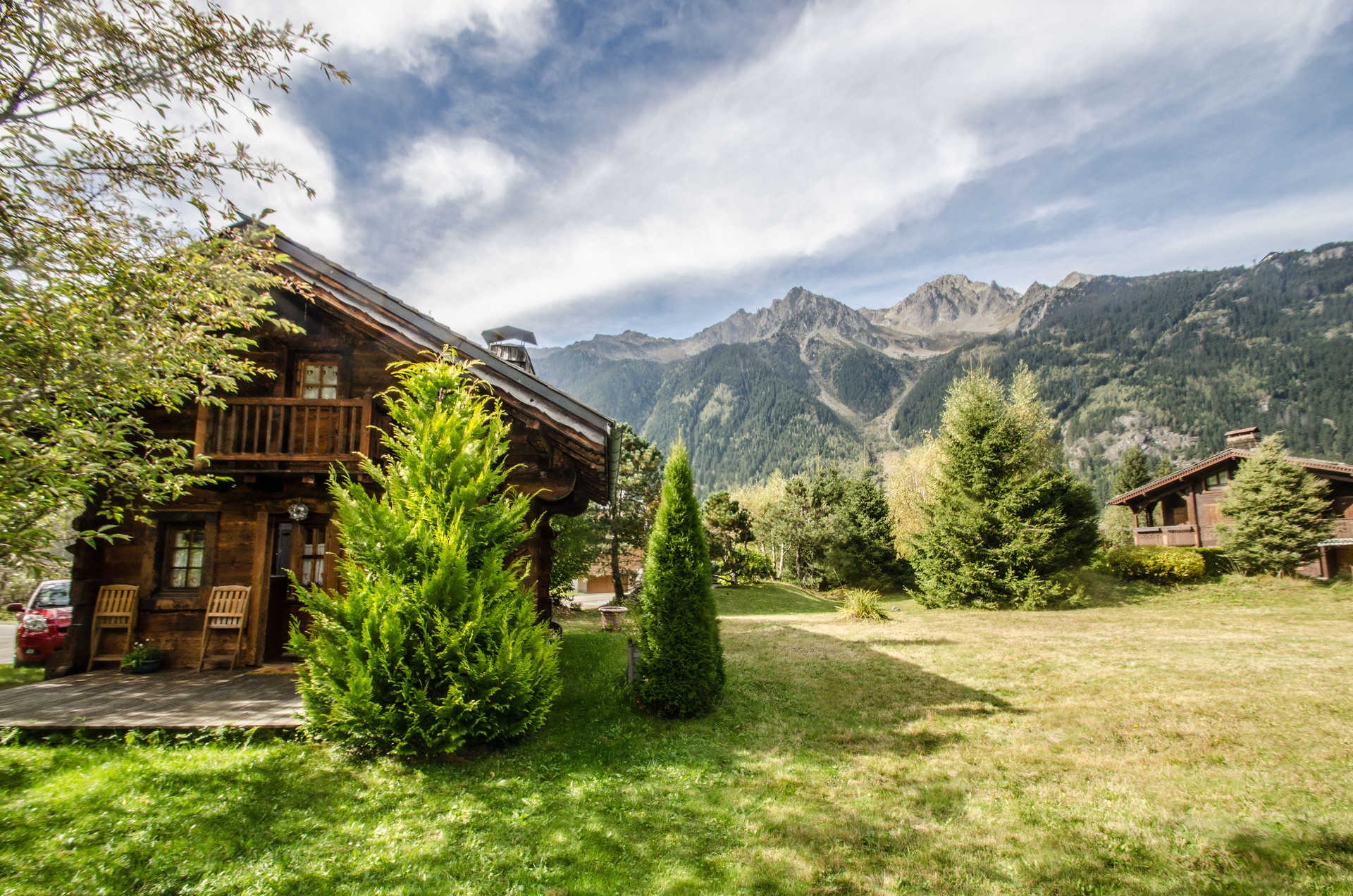 Chamonix Luxury Rental Chalet Crossite Garden